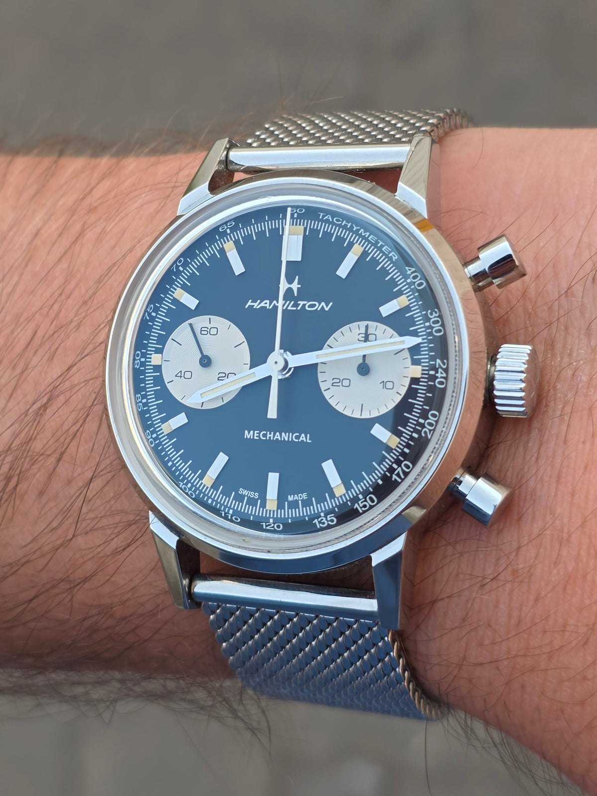 Ceas Hamilton American Classic Intra-Matic Chronograph H (Manual Wind)