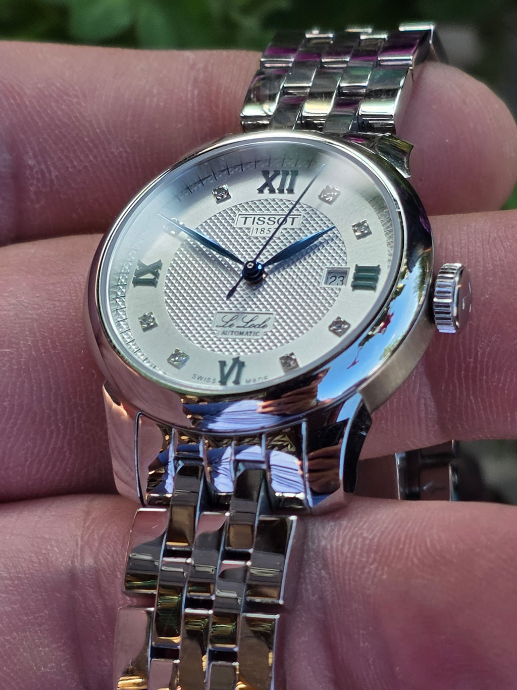 Ceas de Dama Tissot Le Locle Automatic (Ediție Aniversară / Diamante)