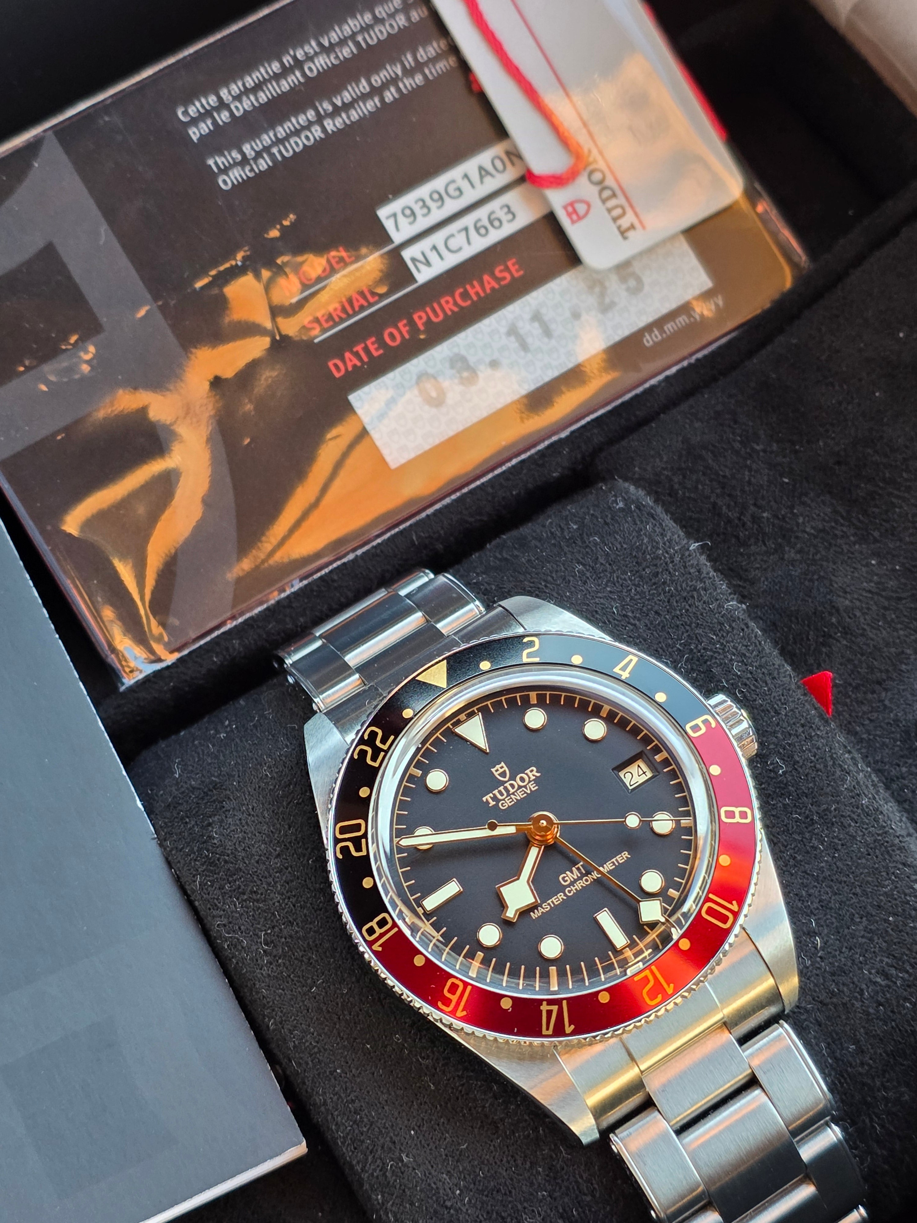 Tudor Black Bay 58 GMT „Coke” (Master Chronometer) – Set Comple