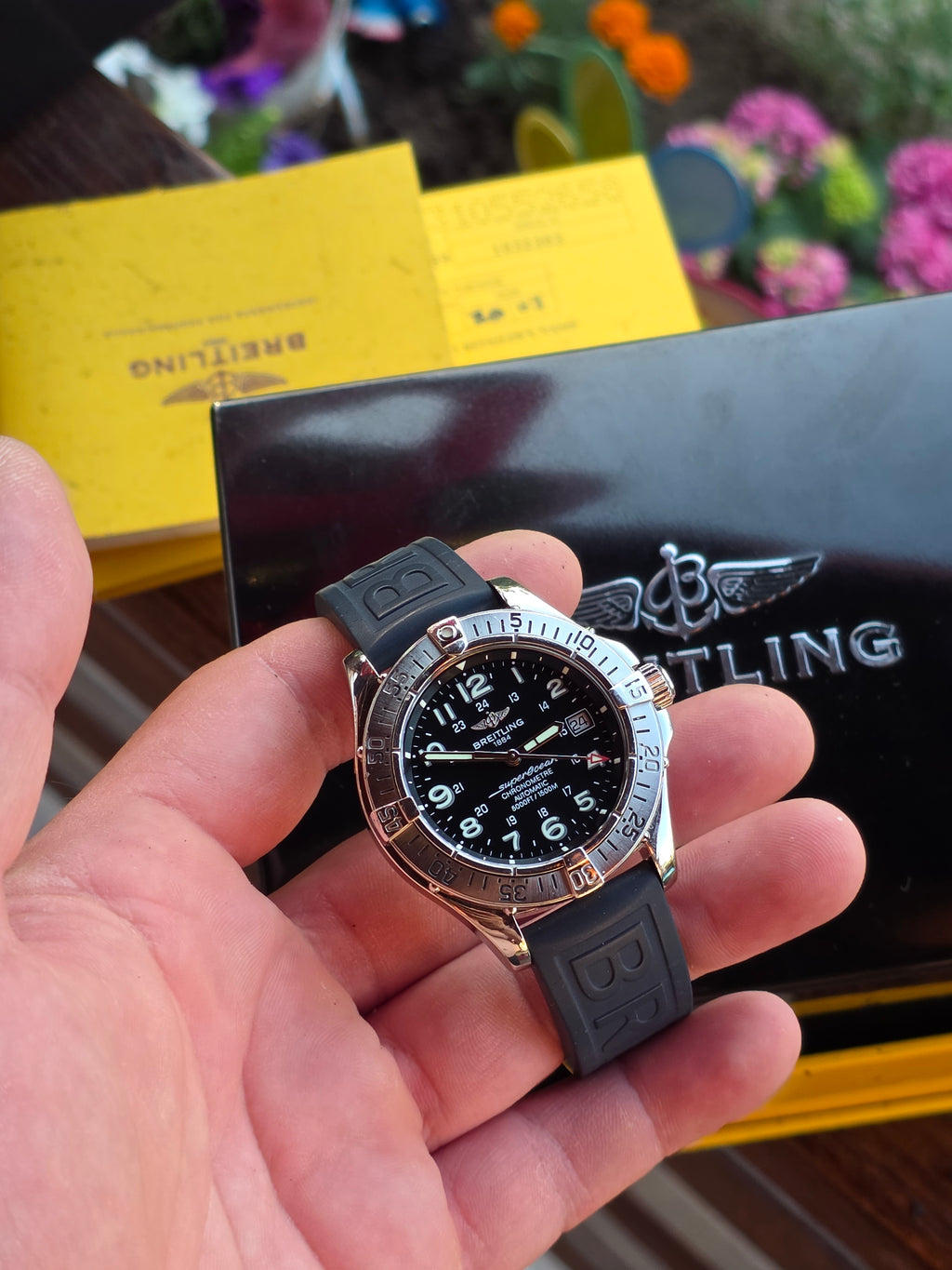 Breitling Superocean Chronometre (Ref. A17360) – Full Set (2007)