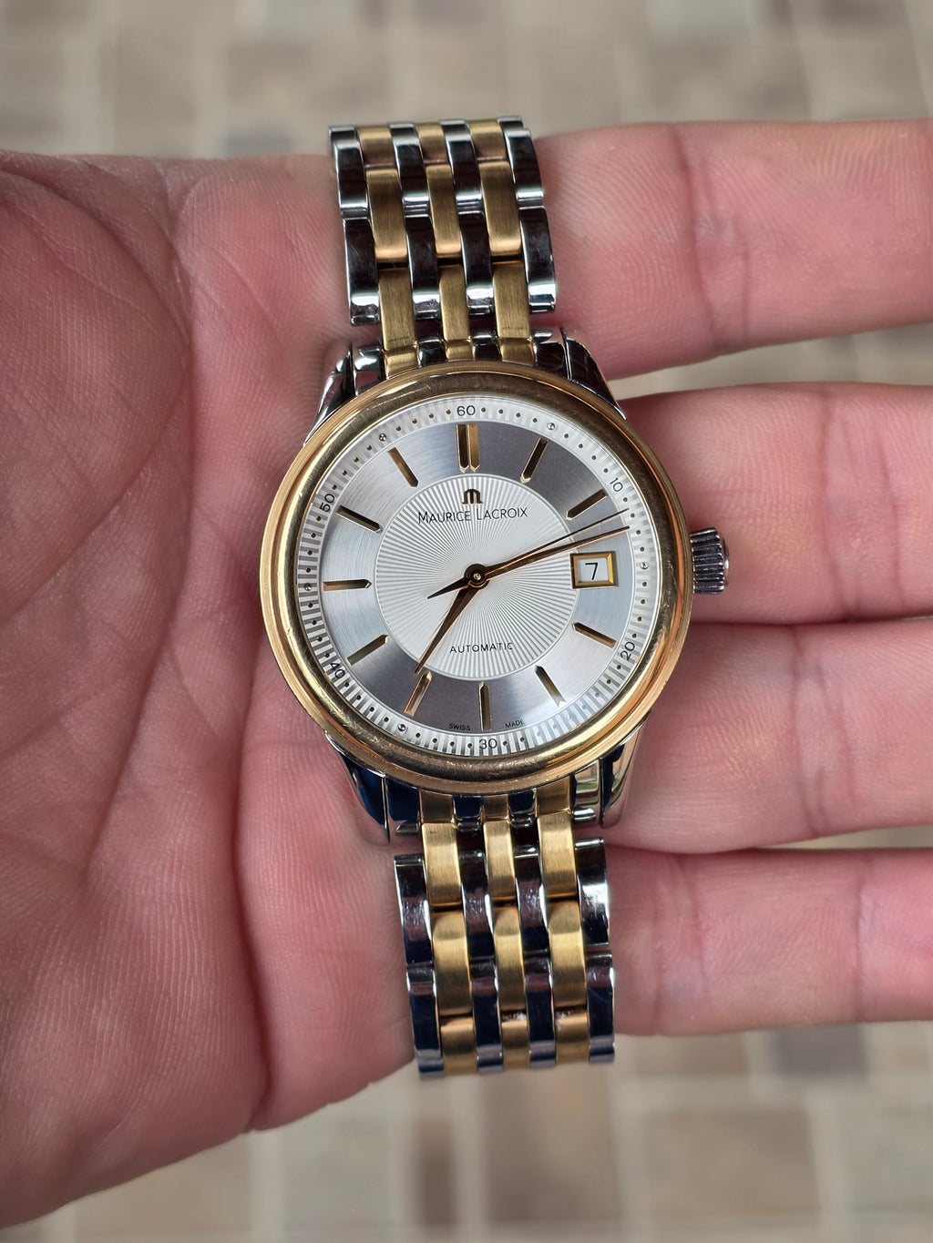 Maurice Lacroix Les Classiques Two-Tone Aur 18K – LC6027 – Full Set