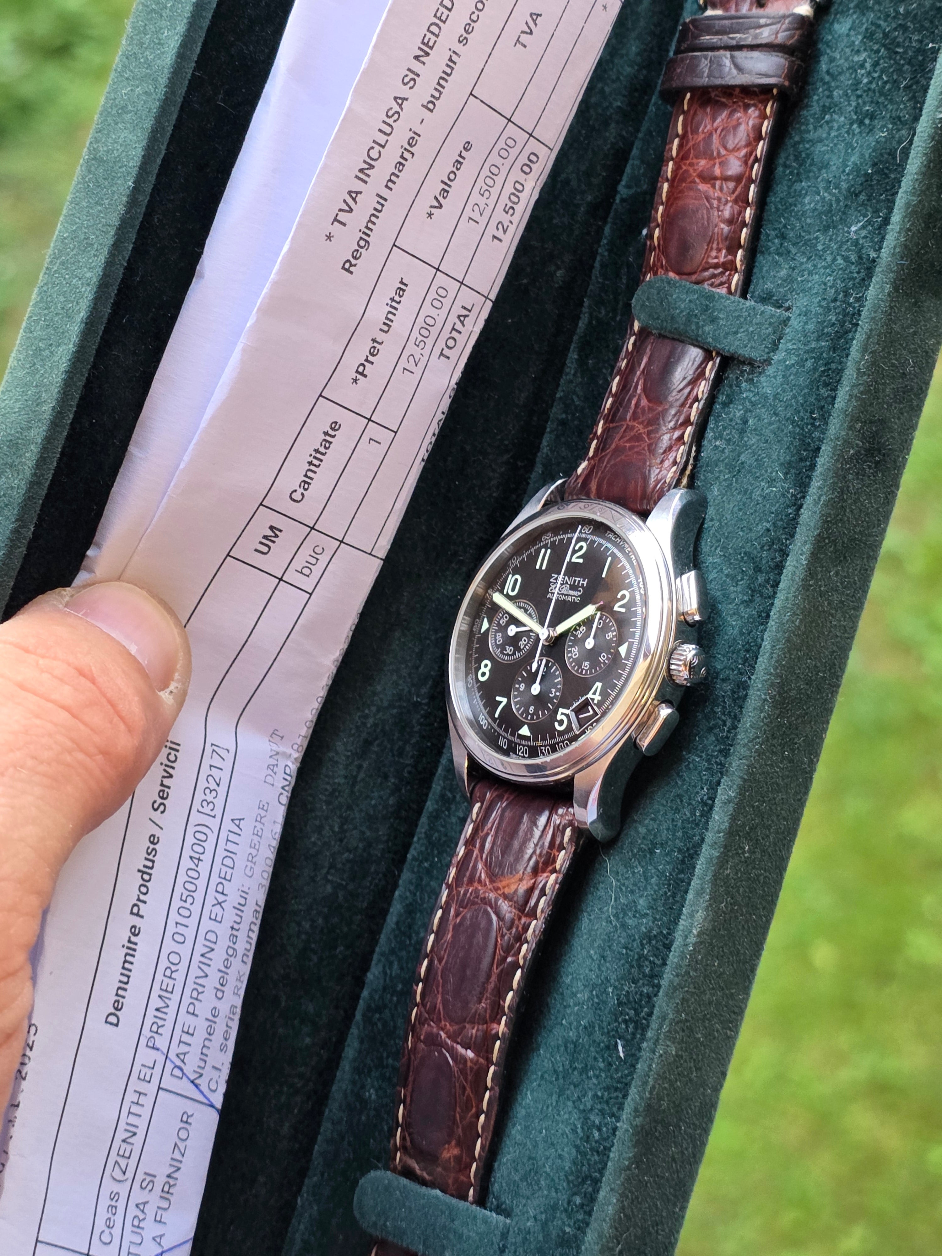 Zenith El Primero Chronograph Automatic – Piesa de Colecție