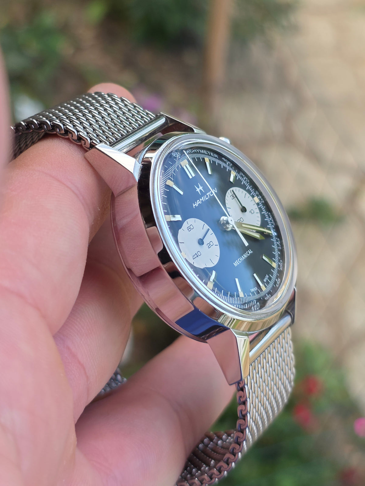 Ceas Hamilton American Classic Intra-Matic Chronograph H (Manual Wind)