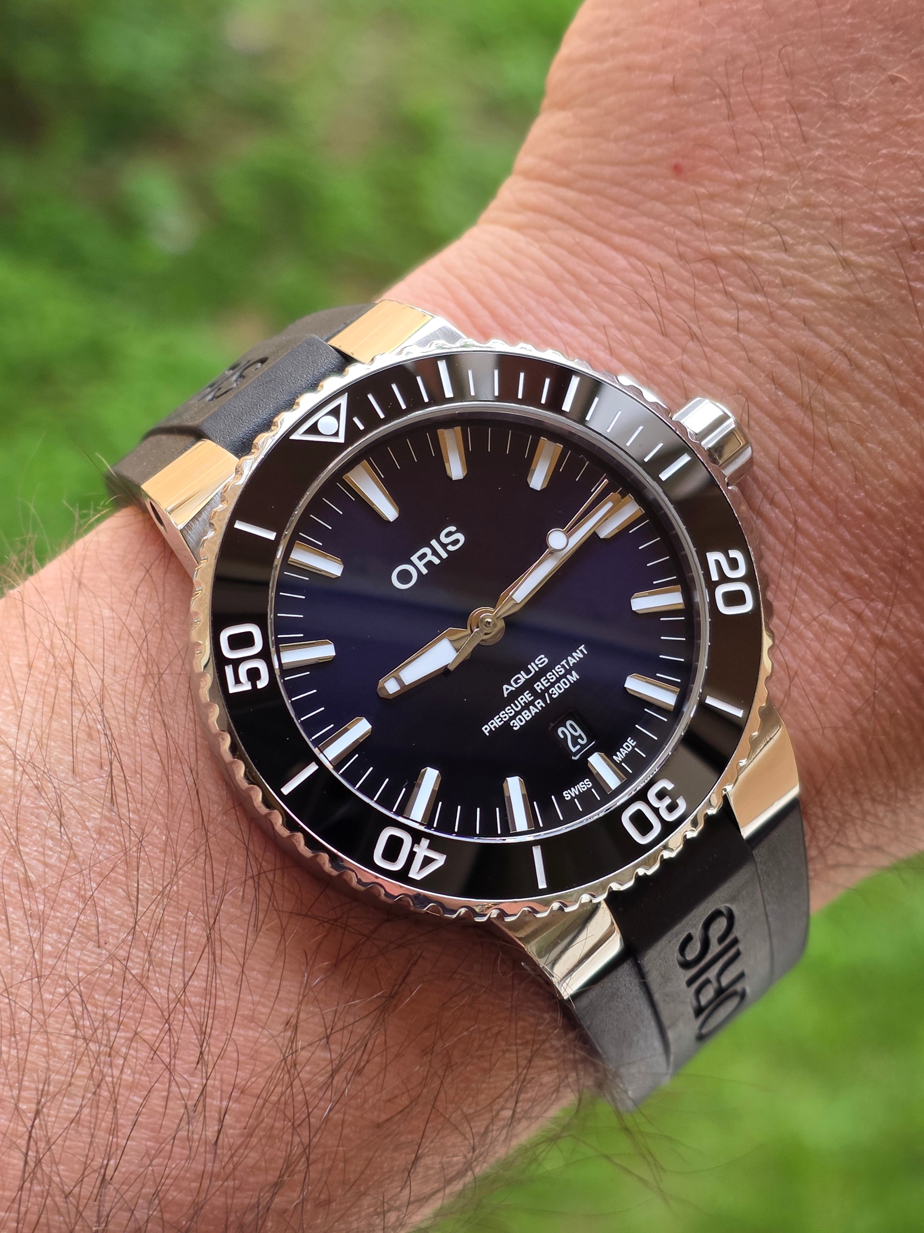 🕒 Oris Aquis Date – Performanță Elvețiană sub Lupă! 🌊