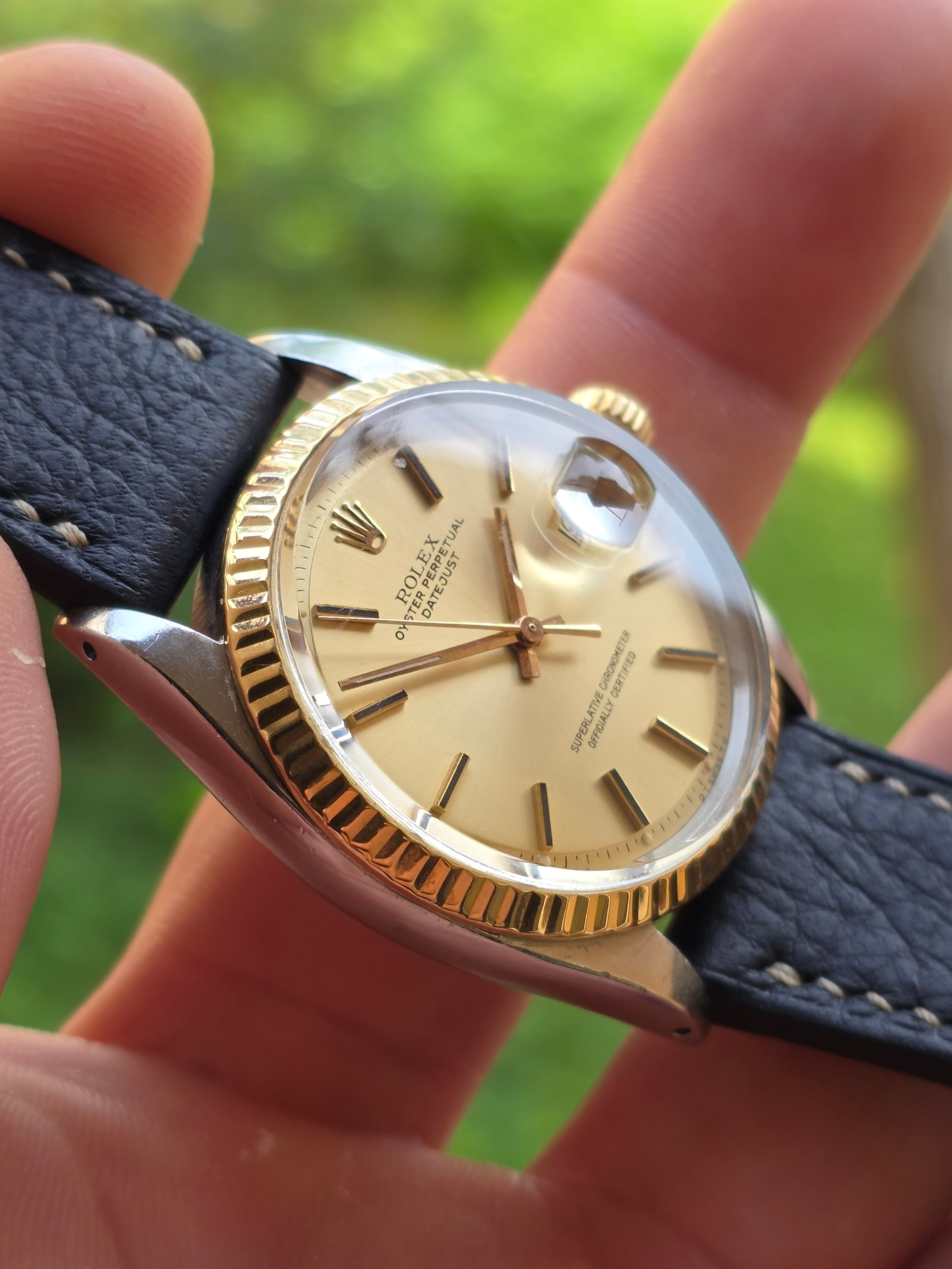 👑 ROLEX Datejust 36mm Vintage (Ref. 1601) – An 1972 – Calibrul 1570