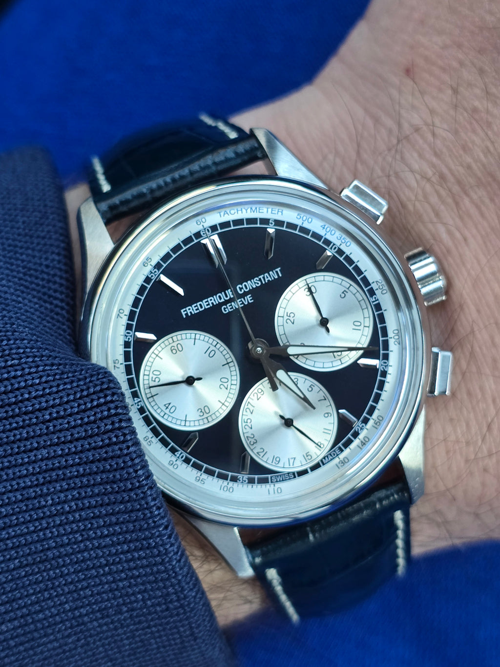 💎 Frederique Constant Flyback Chronograph Manufacture 💎