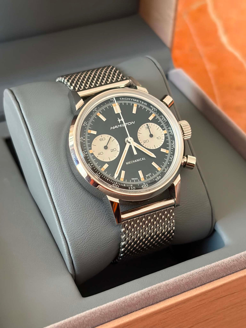 Ceas Hamilton American Classic Intra-Matic Chronograph H (Manual Wind)