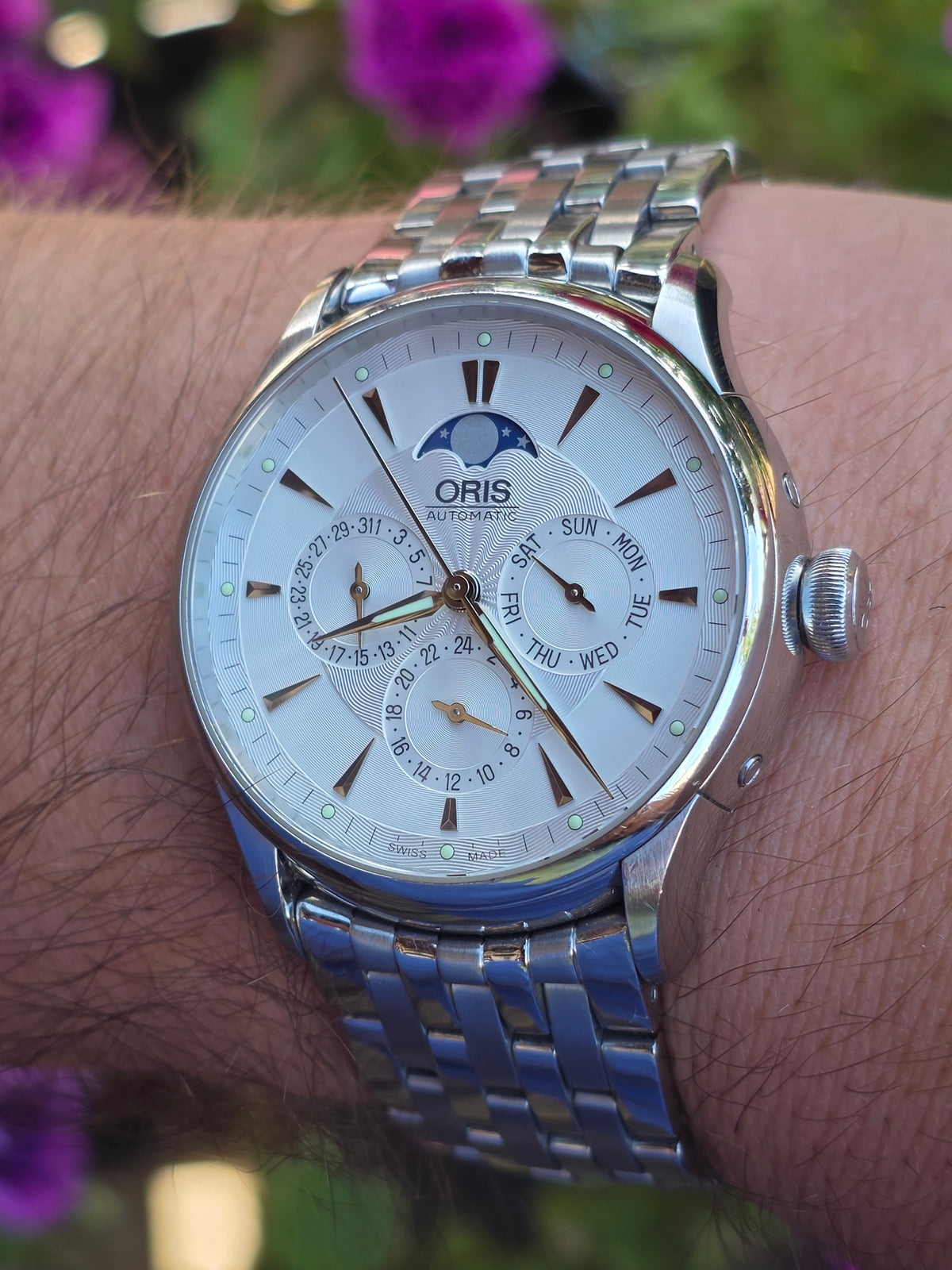 Ceas Automatic Oris Artelier Complication Moonphase (Ref. 7592)