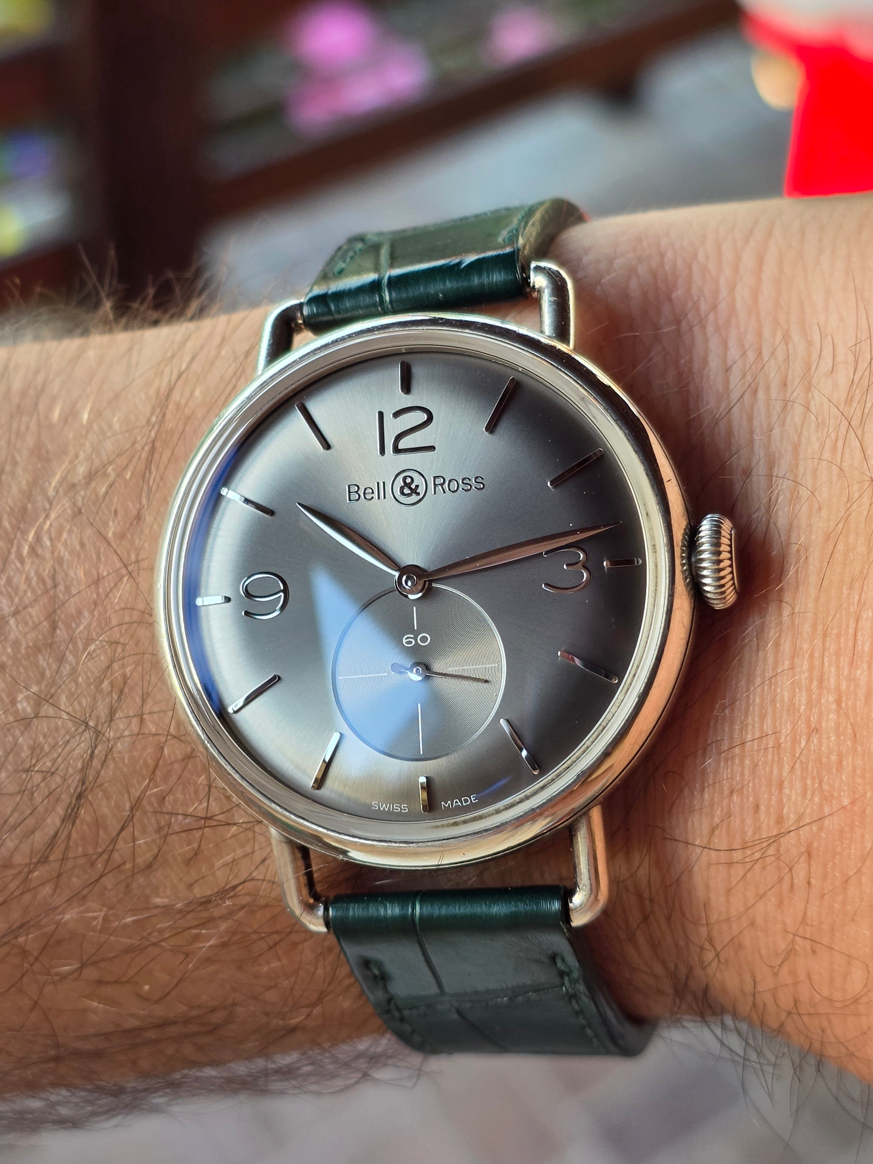 Bell & Ross WW1 Argentium (Vintage Style) – Ediție de Colecție din Argint