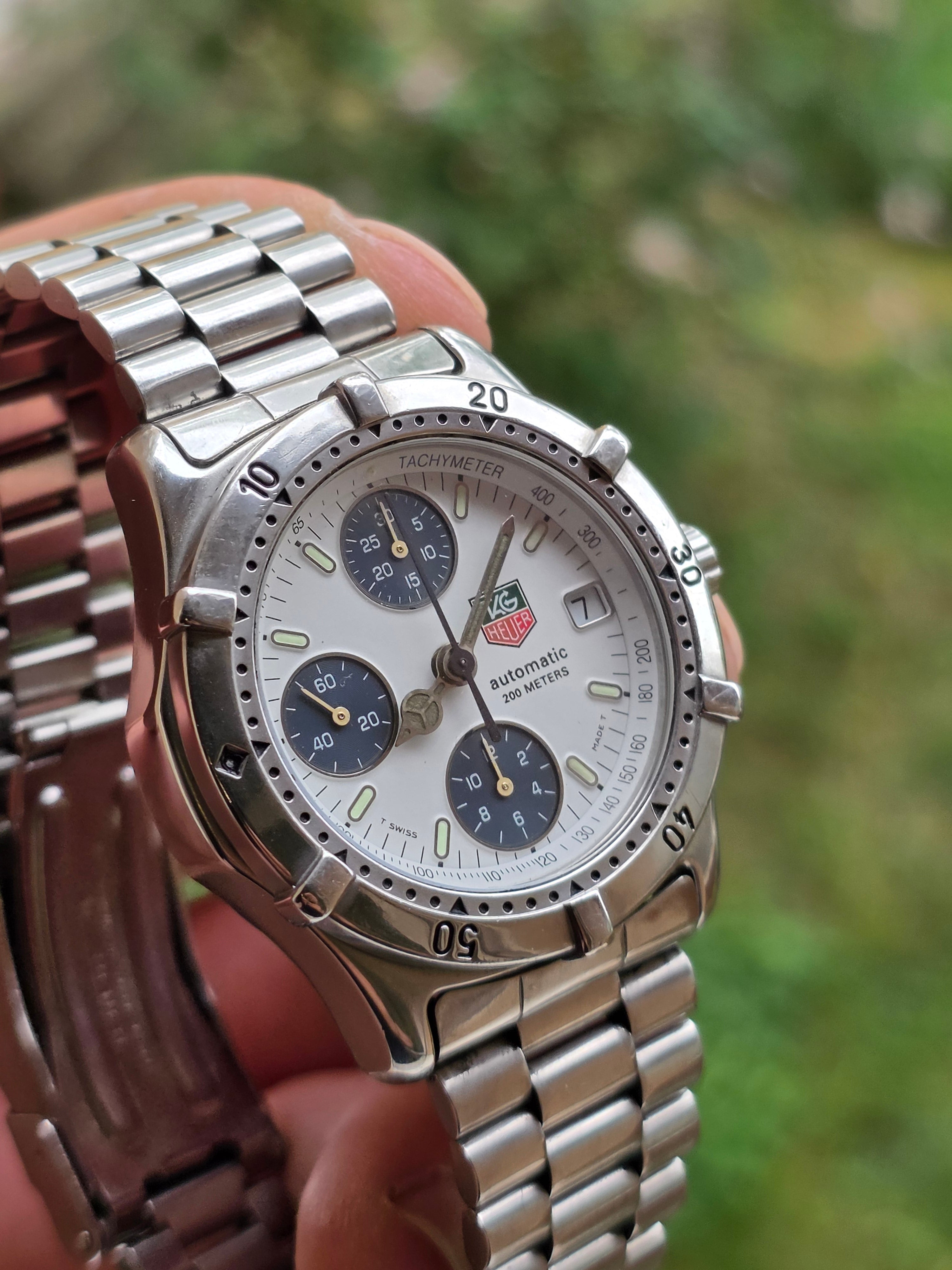 Vând TAG Heuer 2000 Series Automatic Chronograph – Ref. CE2118