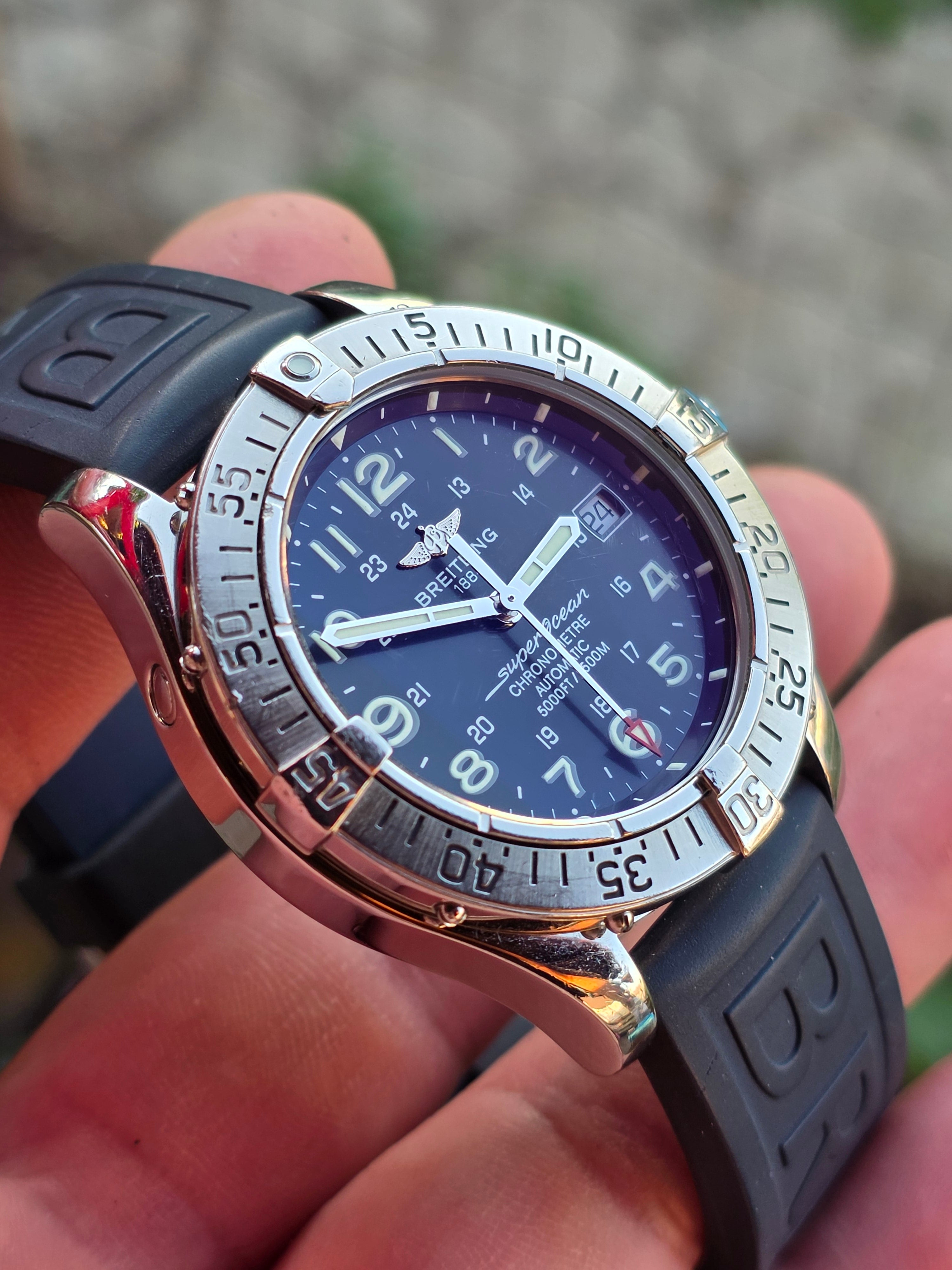 Breitling Superocean Chronometre (Ref. A17360) – Full Set (2007)