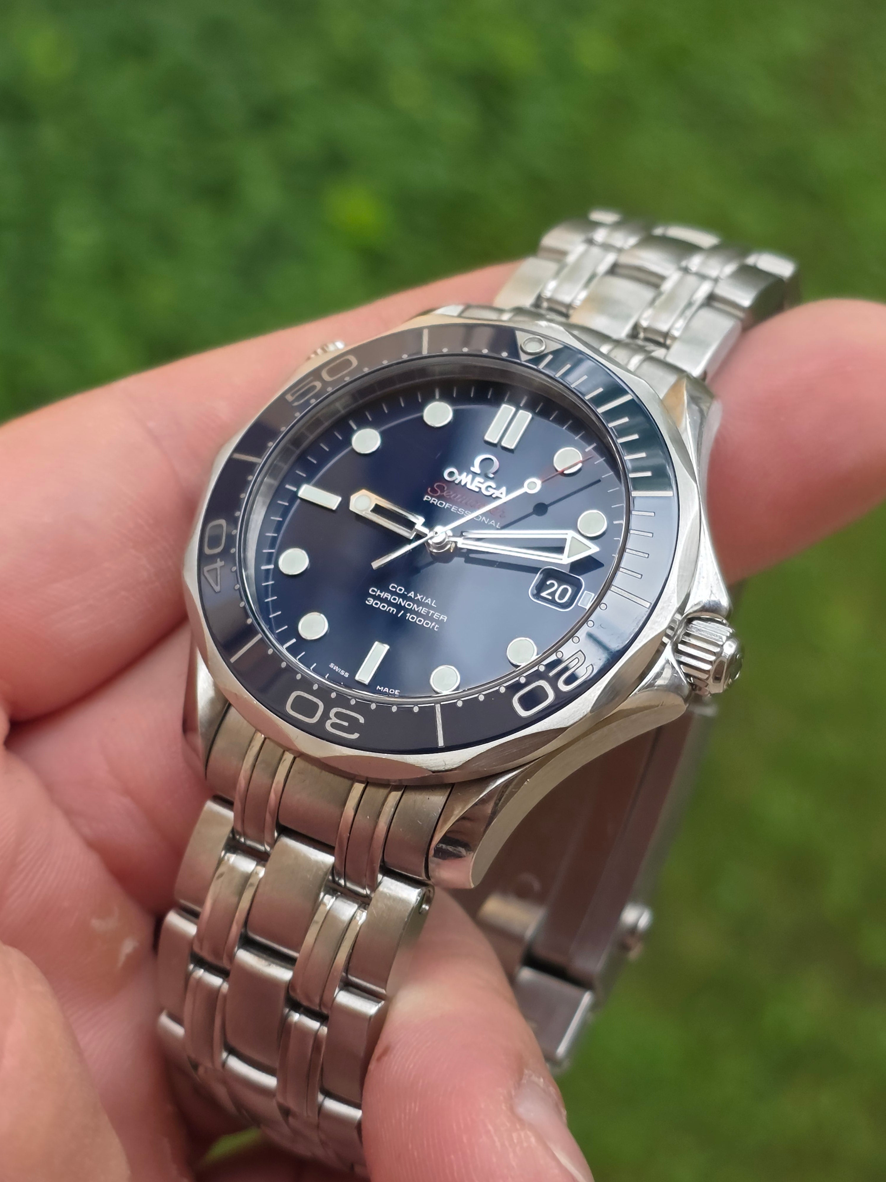 Omega Seamaster Diver 300M Co-Axial "SMPc" Blue – Full Set (2012)