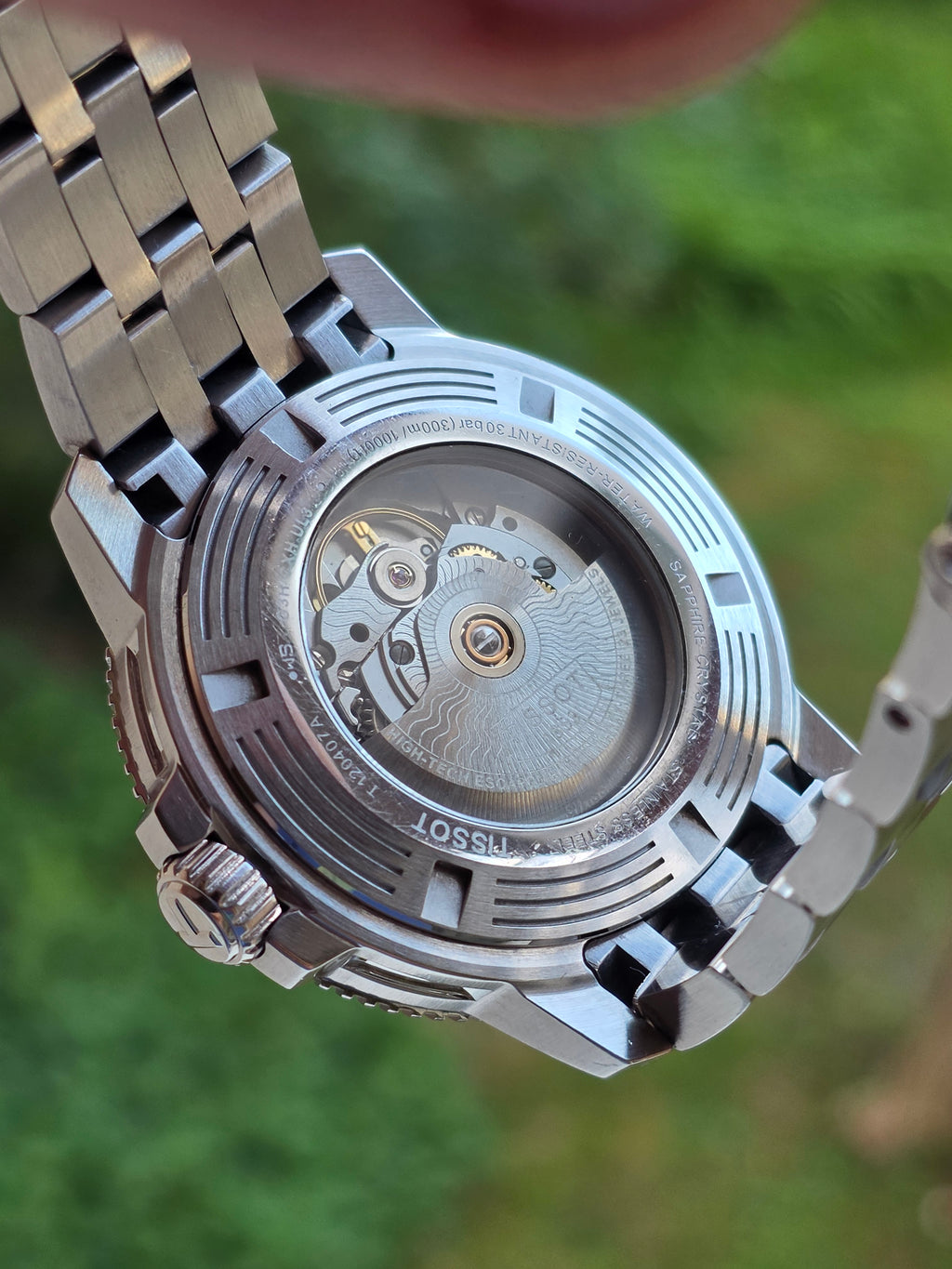 Tissot Seastar 1000 Powermatic 80 – Model deosebit, cadran Verde/Smarald în degrade