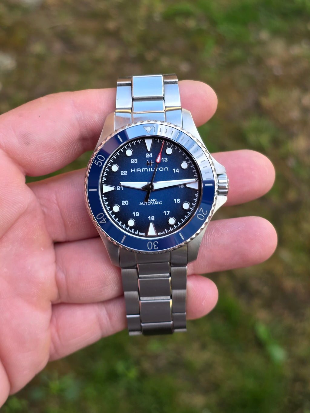 Ceas Automatic Hamilton Khaki Navy Scuba (Blue Dial)