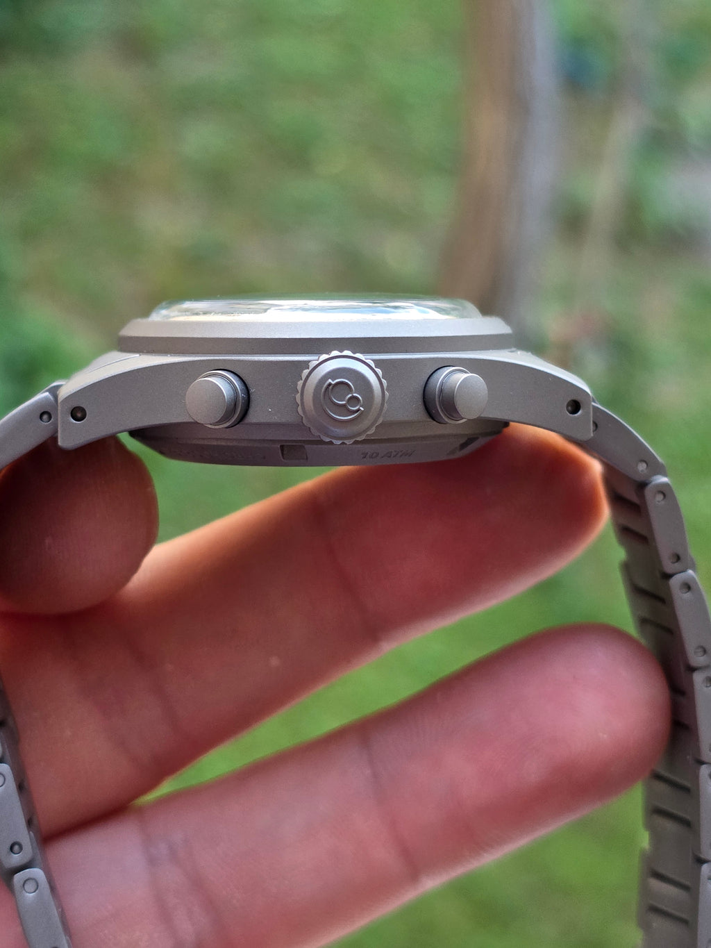 Boderry Landmaster Automatic Chronograph Titanium – Nou, Full Set