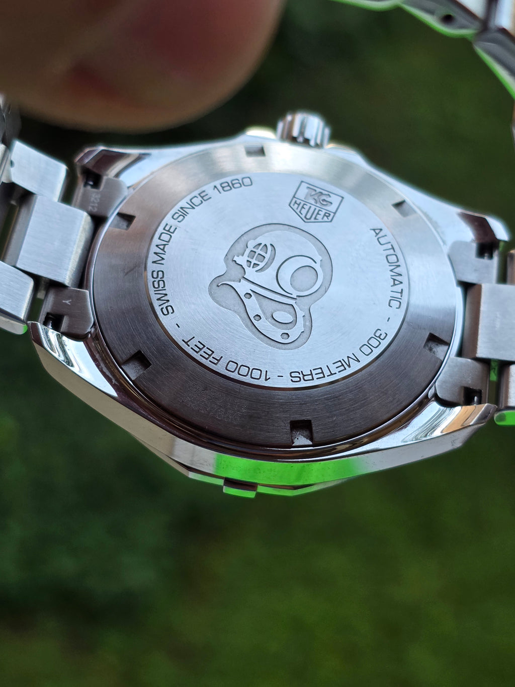 TAG Heuer Aquaracer Calibre 5 Automatic (Cod: WAY2112) - Albastru, Stare Excelentă