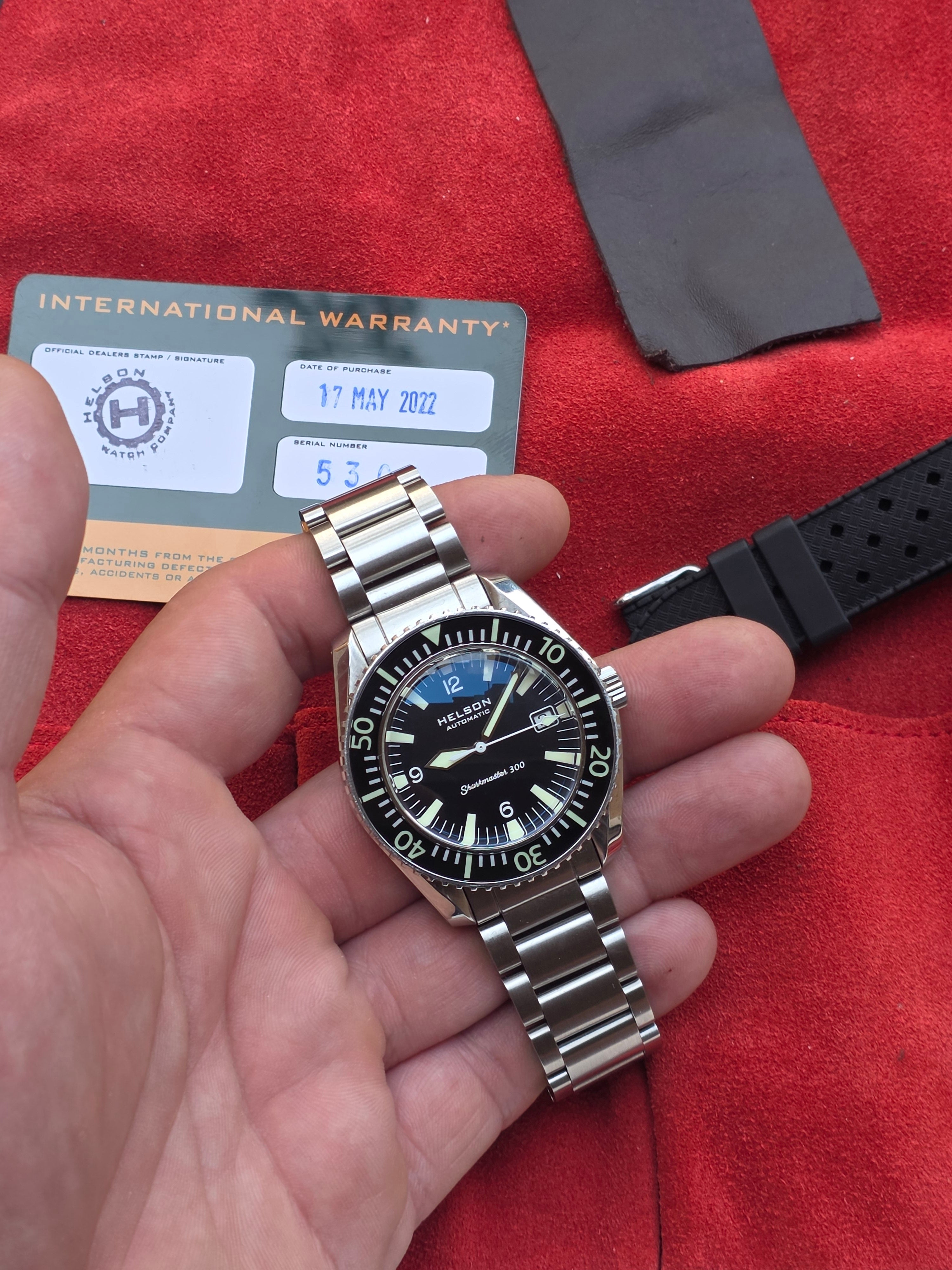 Ceas Helson Sharkmaster 300 – Automatic (ETA 2824-2)