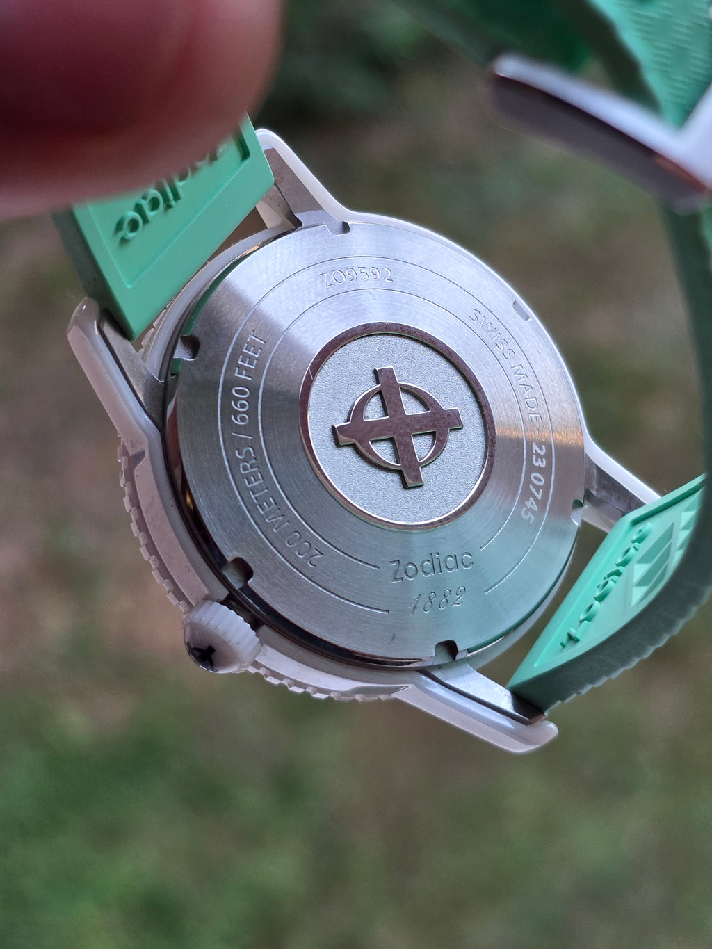 Zodiac Super Sea Wolf Compression Automatic Chronometer Ceramic (Referință: ZO9592).