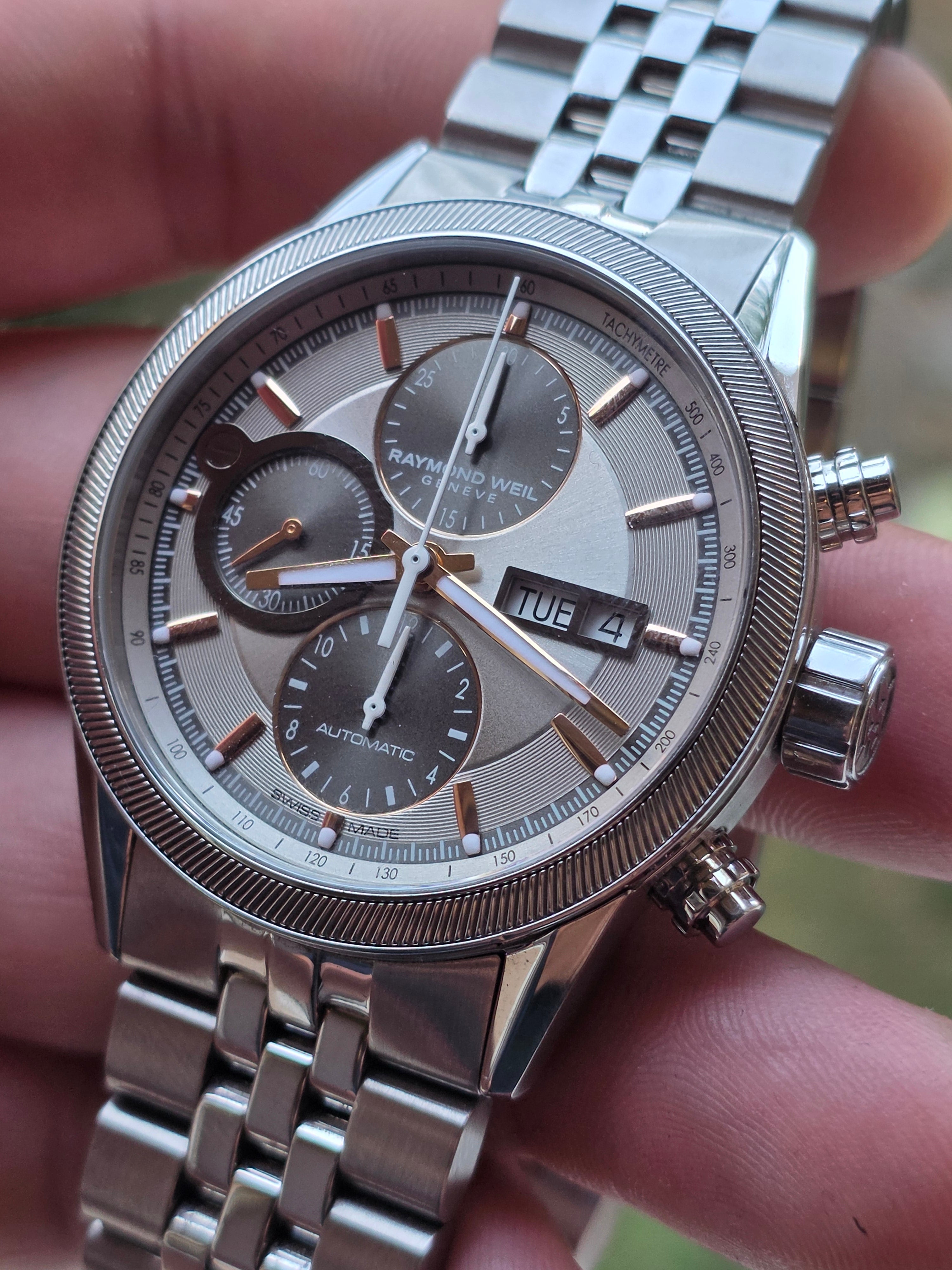 Ceas Automatic Raymond Weil Freelancer Chronograph (Ref. 7731)