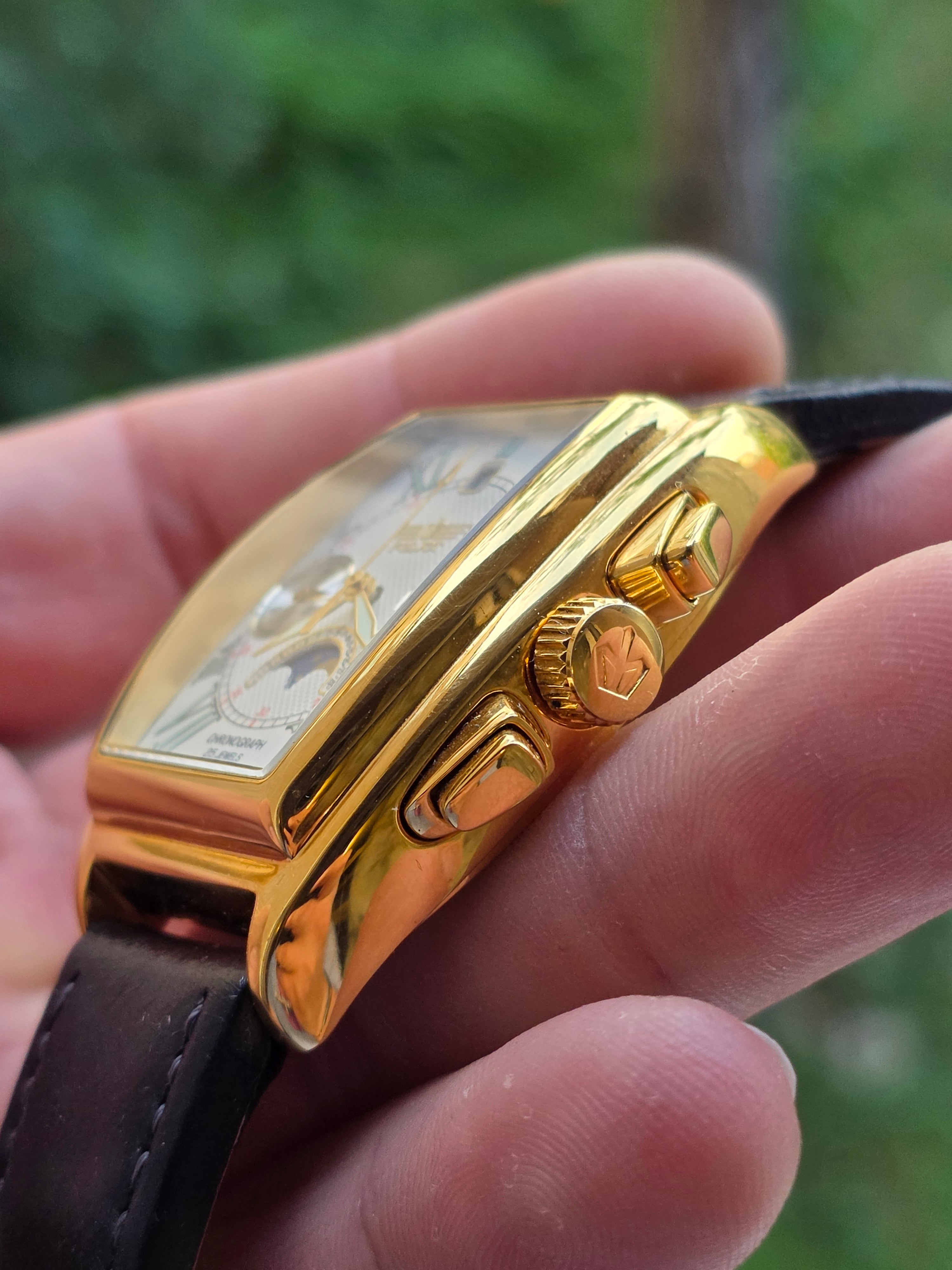 Ceas Poljot Chronograph Moonphase 25 Jewels – Ediție Limitată, Mecanic (Poljot 31679)