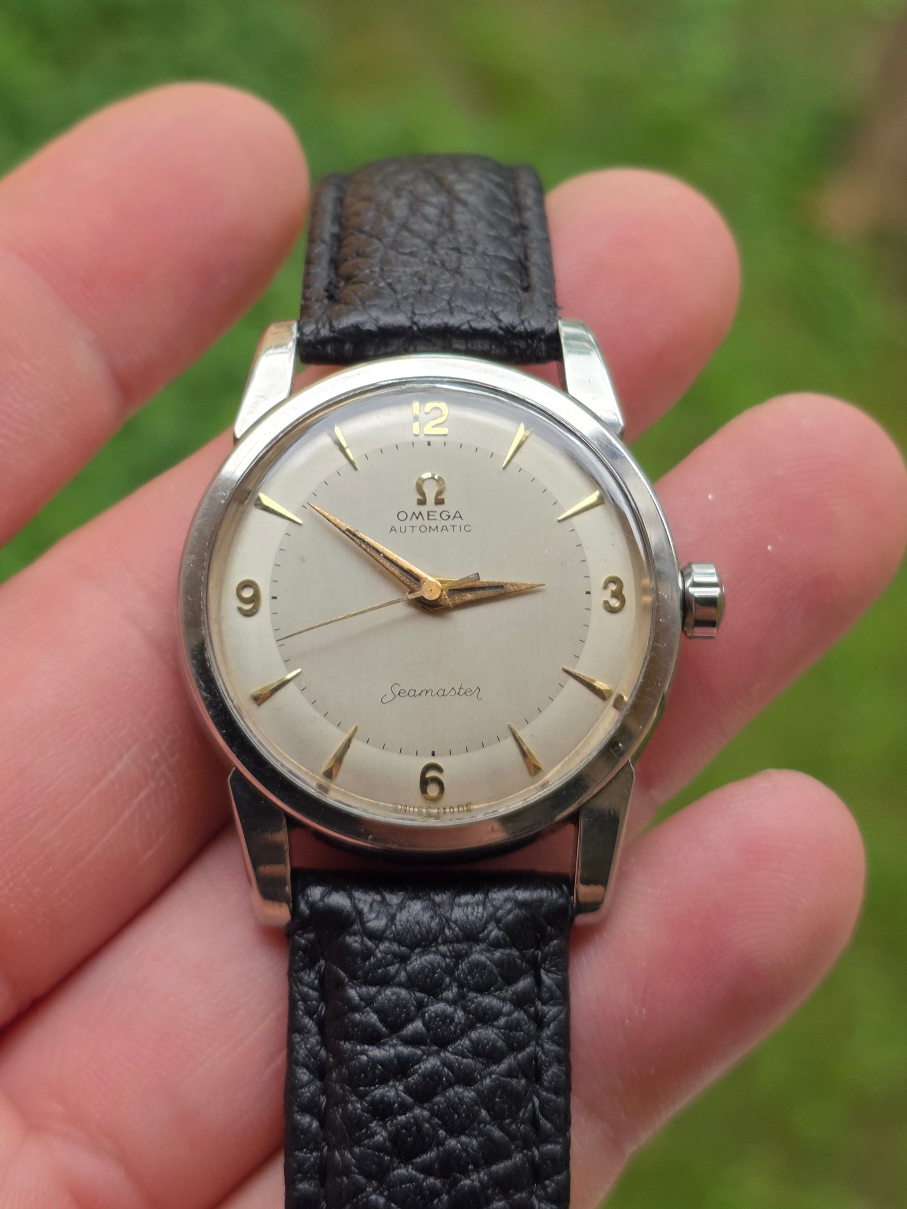 Ceas Vintage Omega Seamaster Automatic – Calibrul 501 (Anii '50)