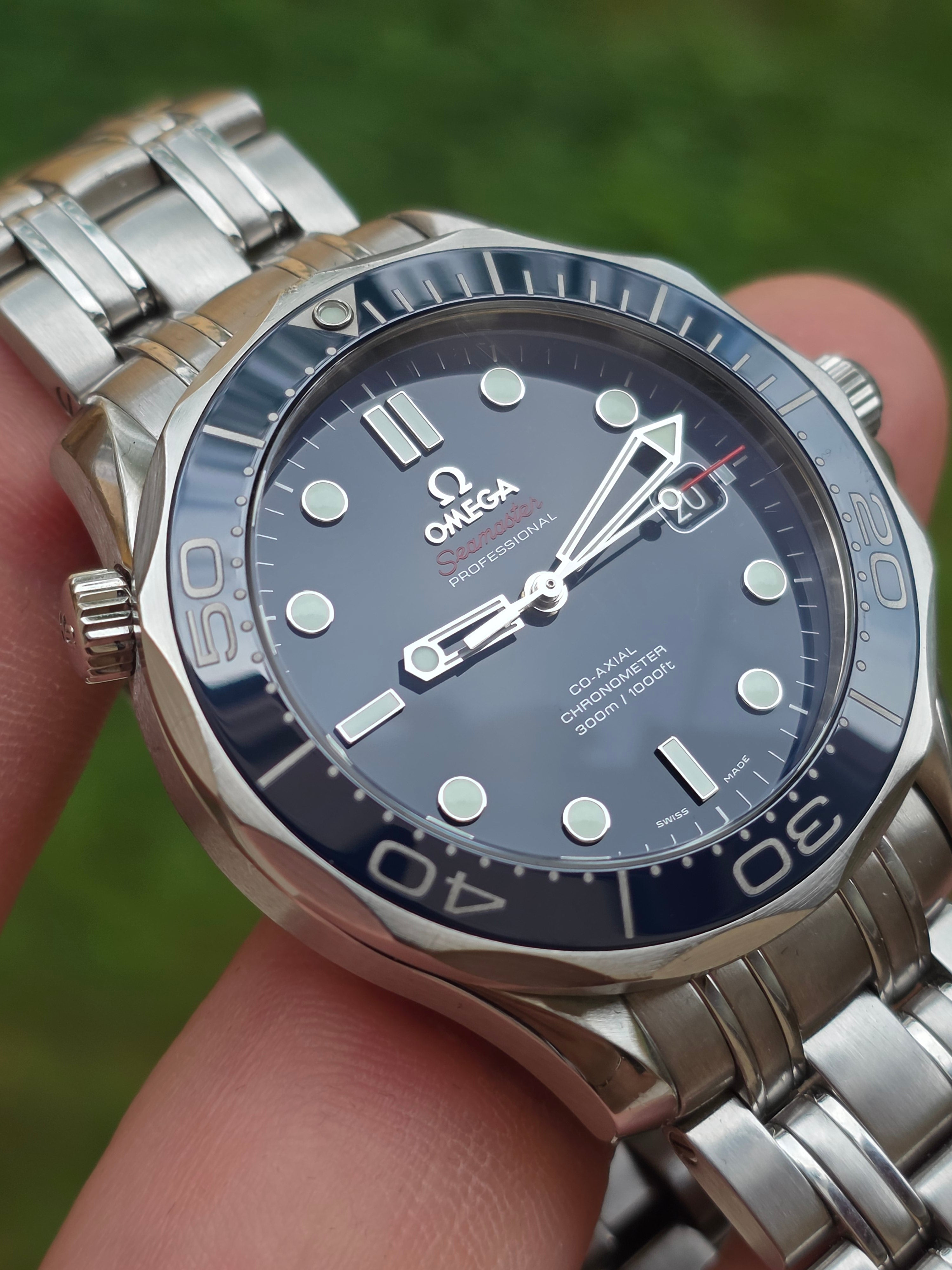 Omega Seamaster Diver 300M Co-Axial "SMPc" Blue – Full Set (2012)