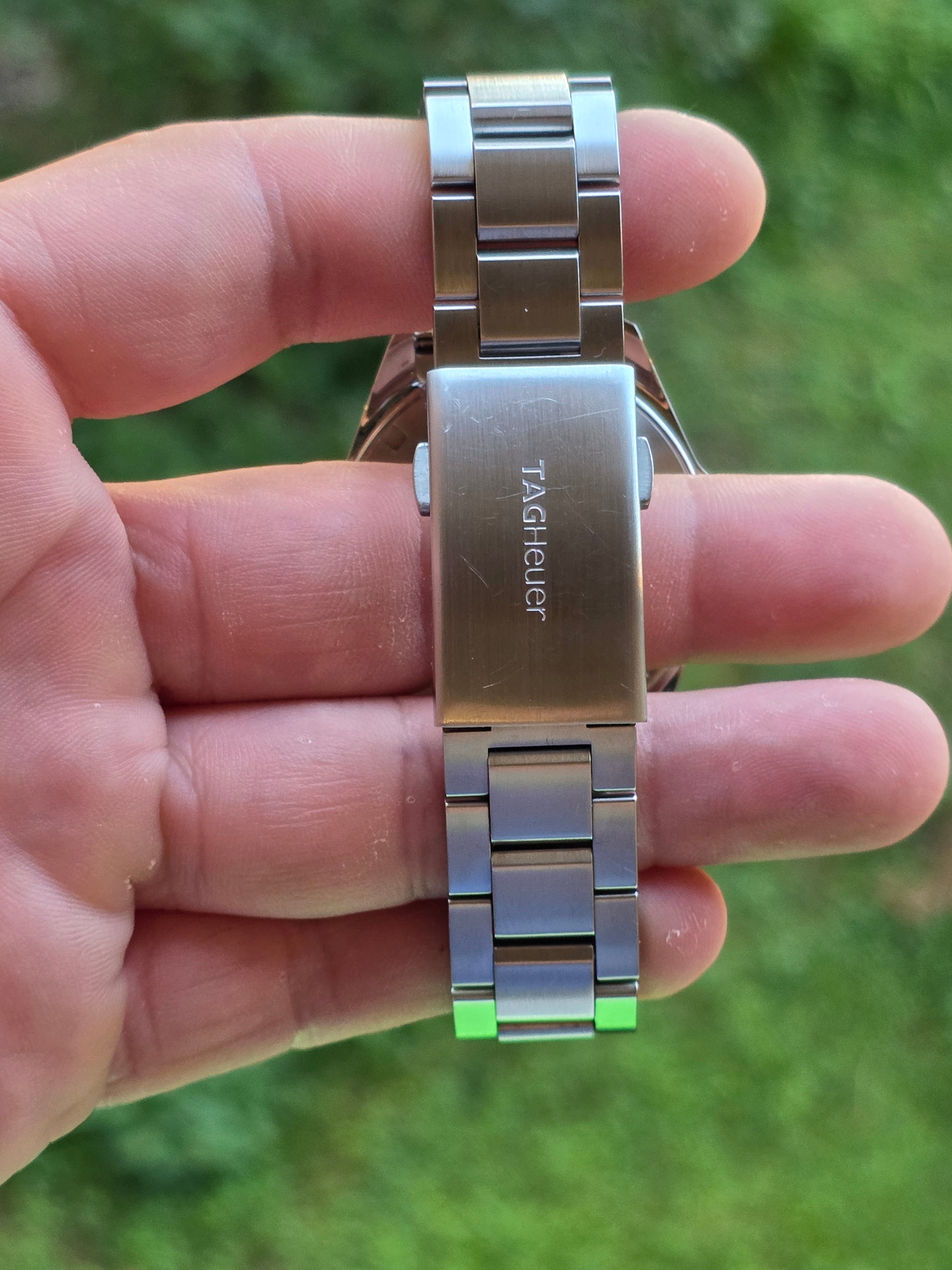 TAG Heuer Aquaracer Calibre 5 Automatic (Cod: WAY2112) - Albastru, Stare Excelentă