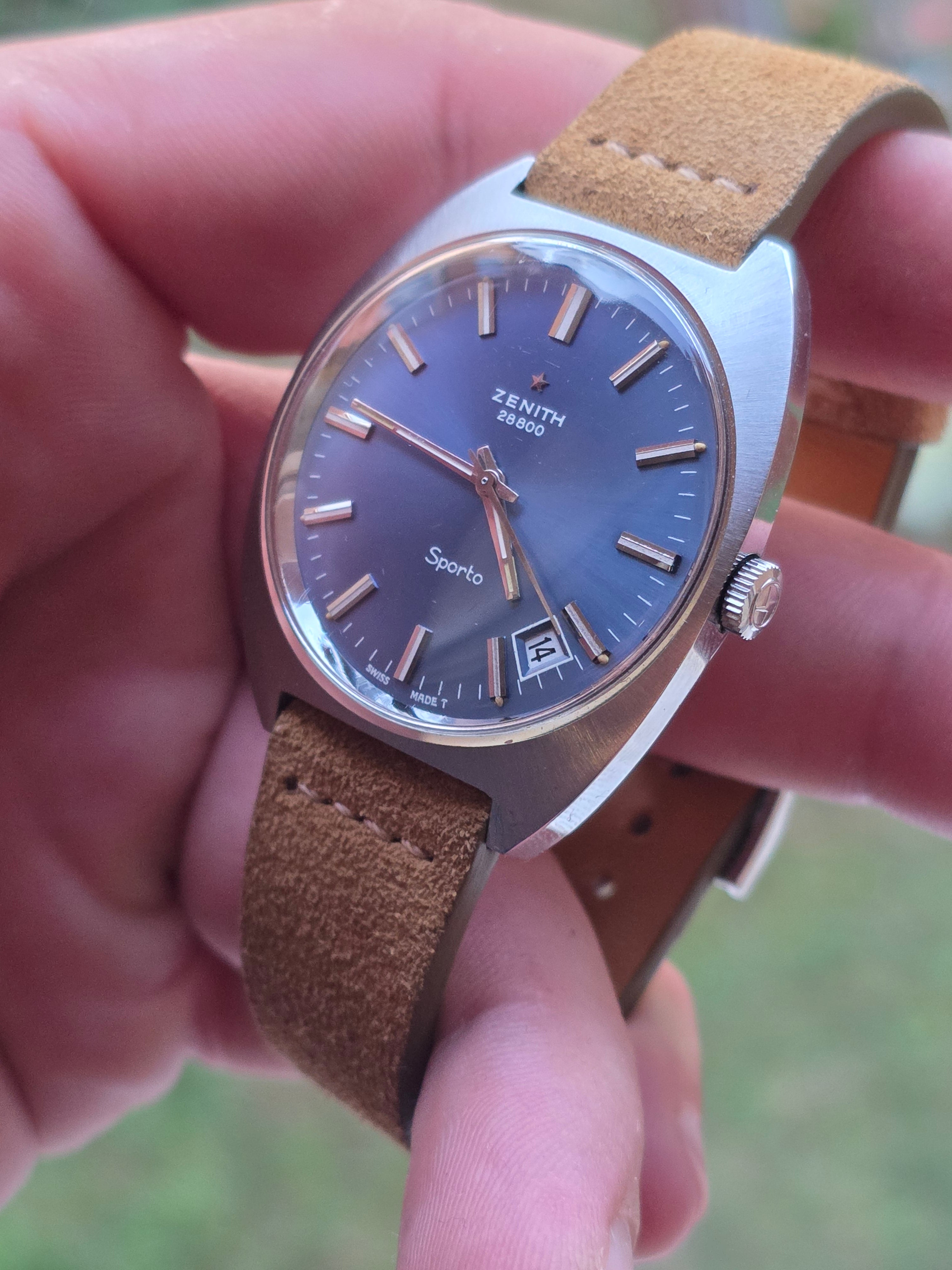 vintage Zenith Sporto 28800