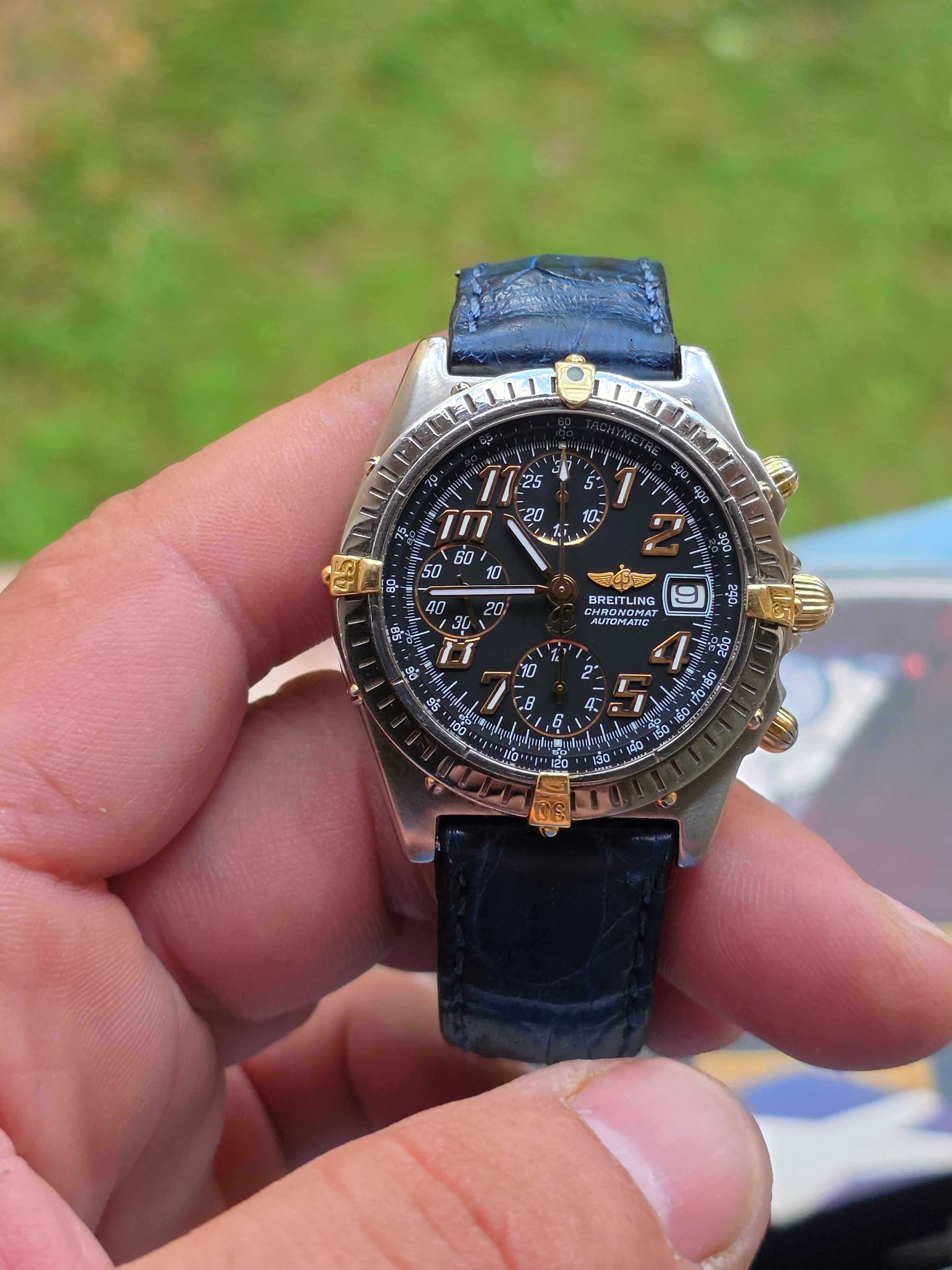Breitling Chronomat Automatic (Oțel & Aur 18k) Certificat Chronometer