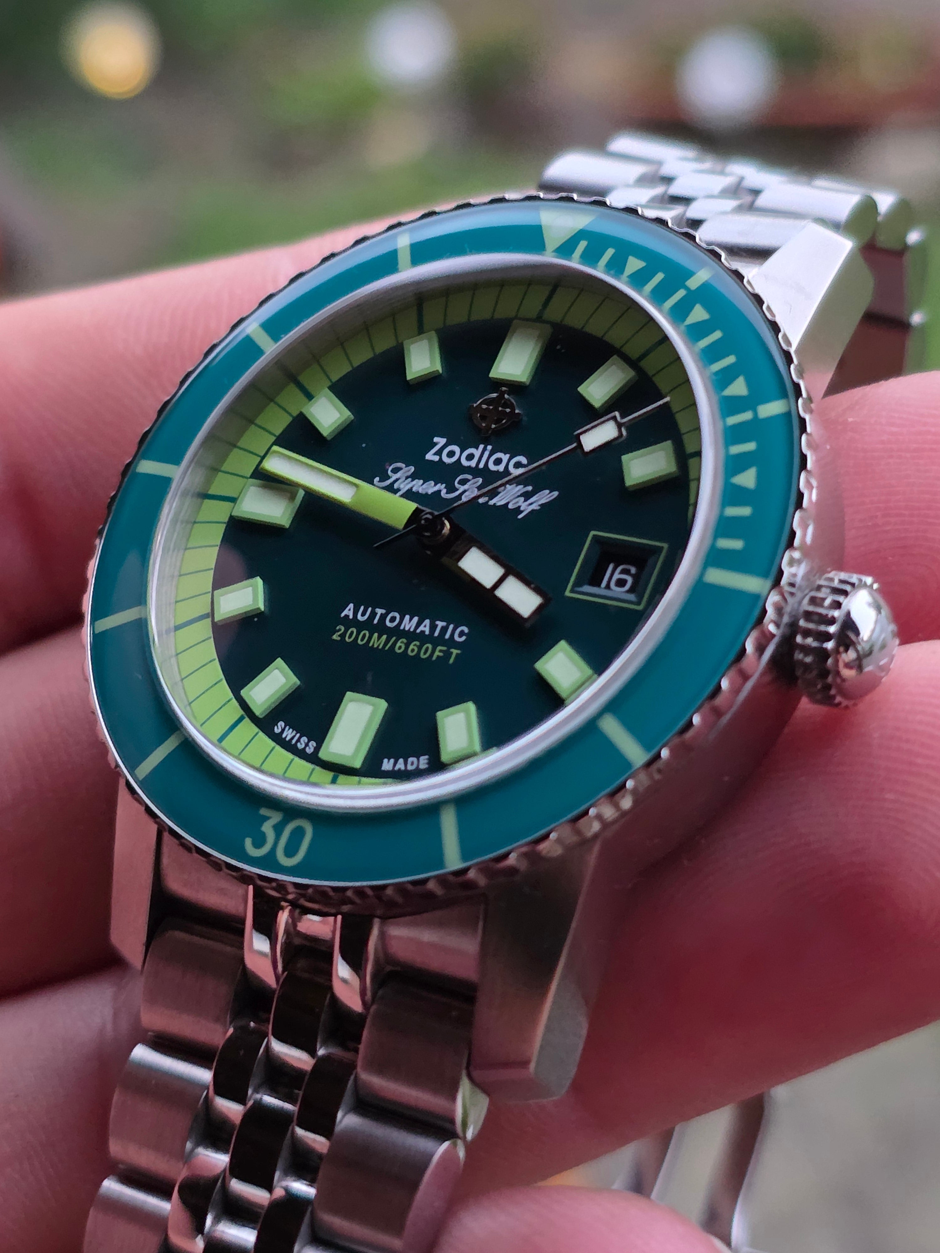 7Zodiac Super Sea Wolf 40mm – ZO9310 (Swiss Made)