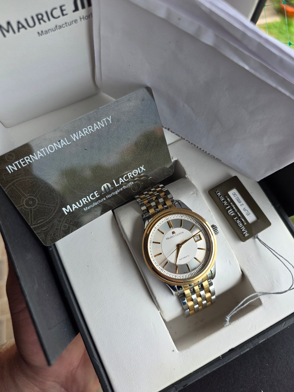 Maurice Lacroix Les Classiques Two-Tone Aur 18K – LC6027 – Full Set