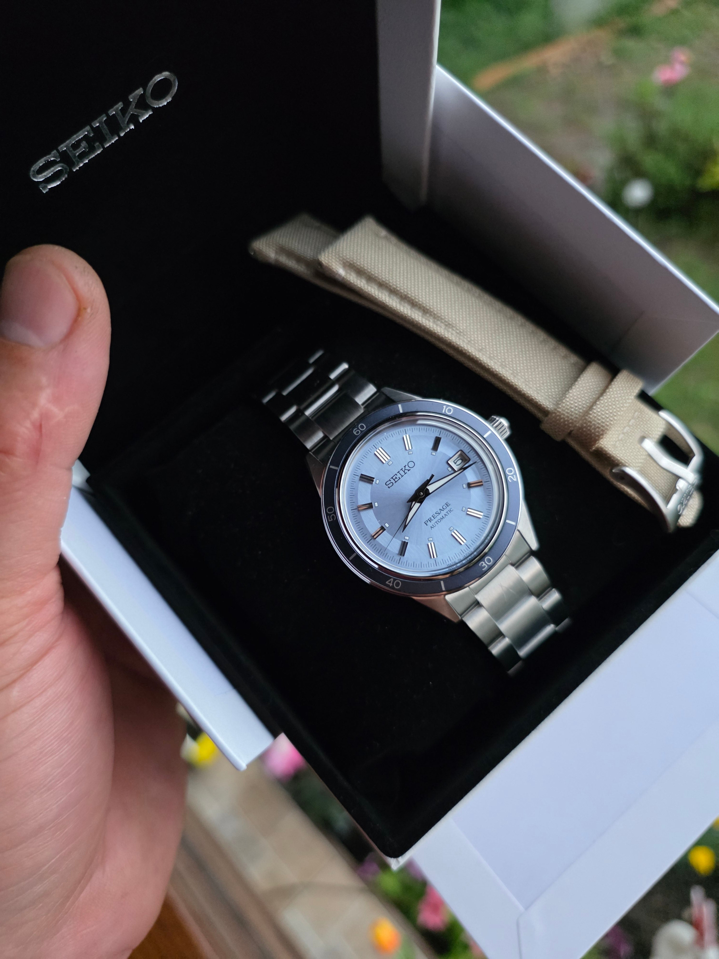 Seiko Presage Style 60s – Ediție Limitată (Full Set)