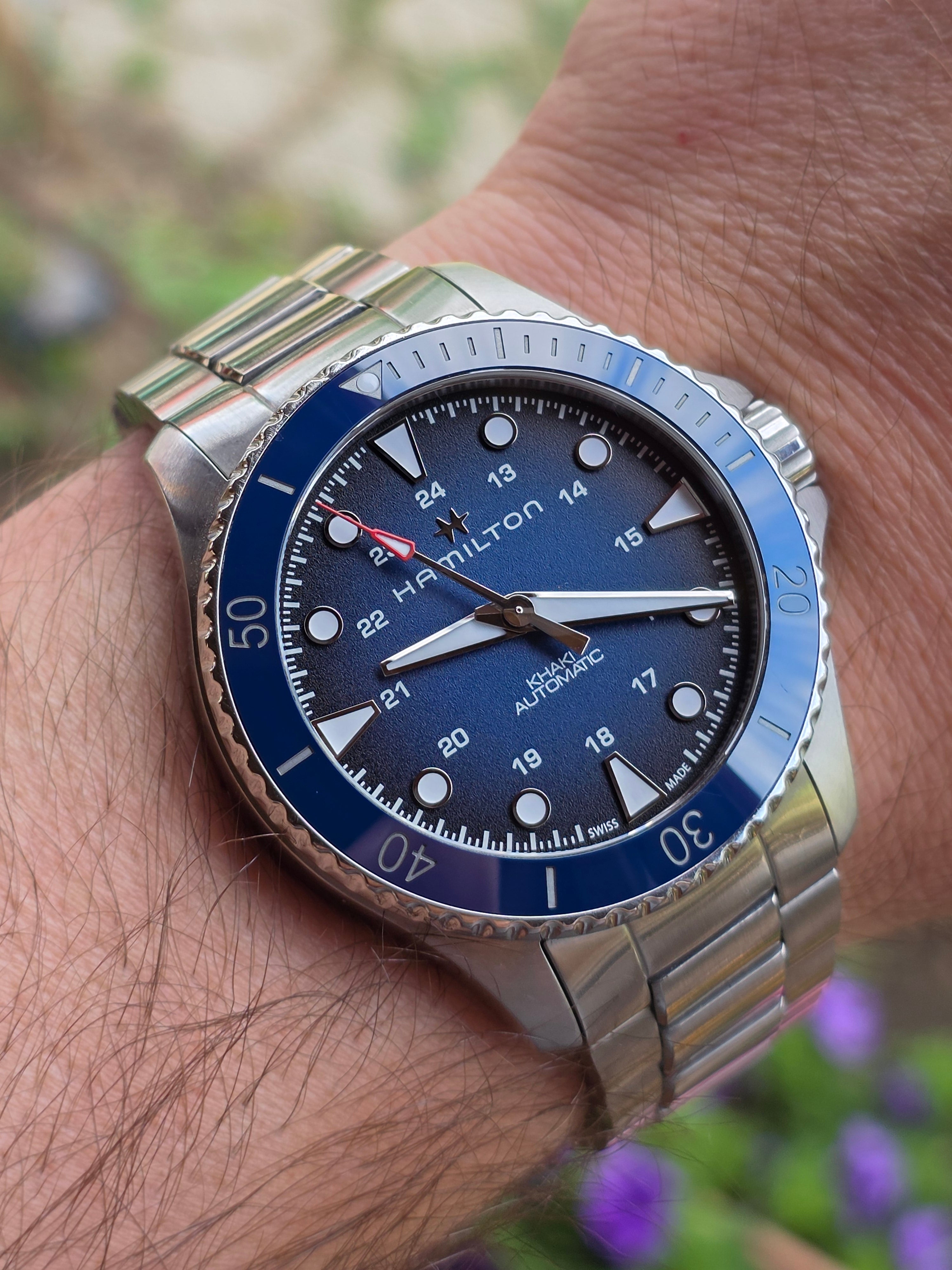 Ceas Automatic Hamilton Khaki Navy Scuba (Blue Dial)