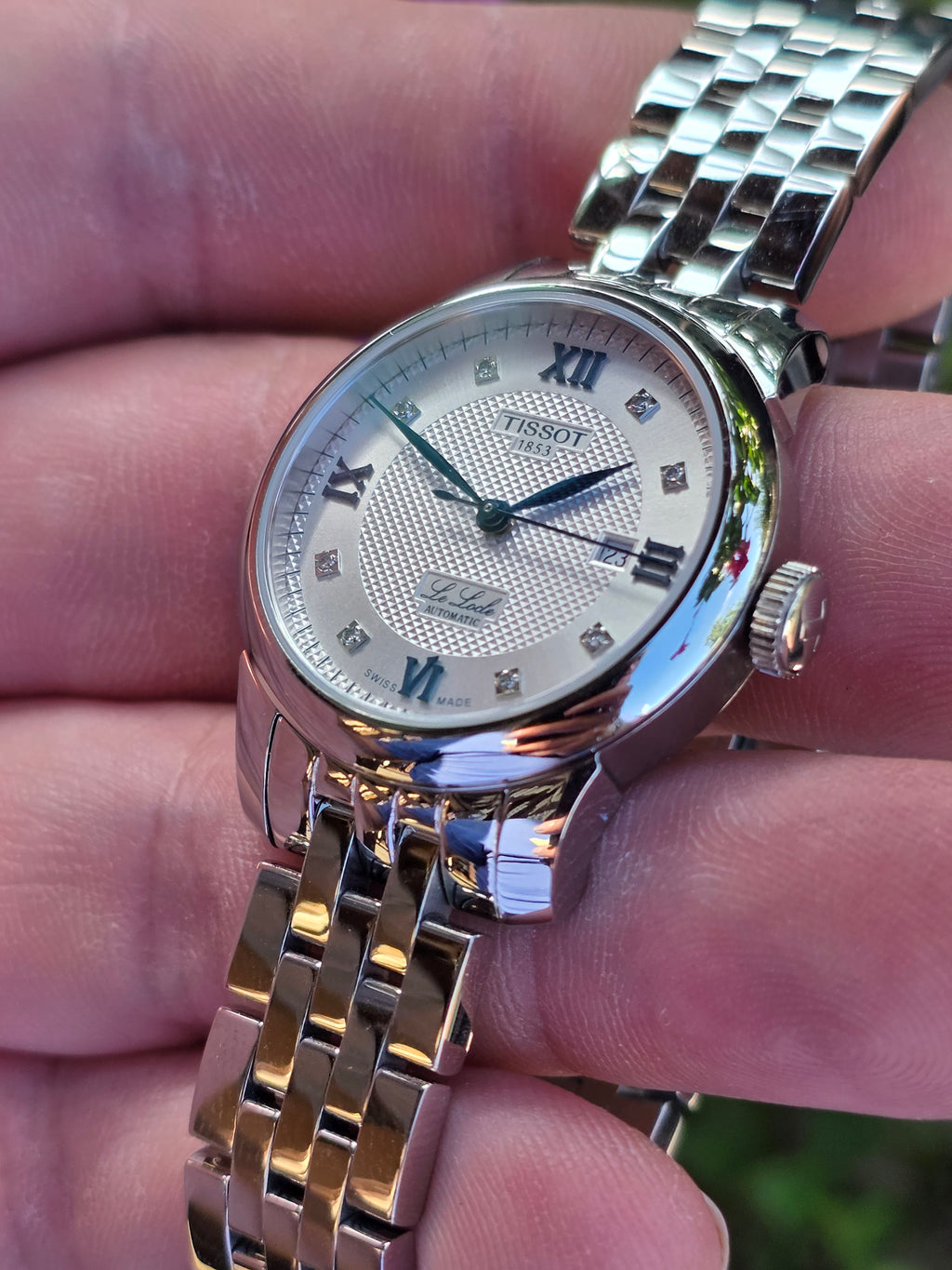 Ceas de Dama Tissot Le Locle Automatic (Ediție Aniversară / Diamante)