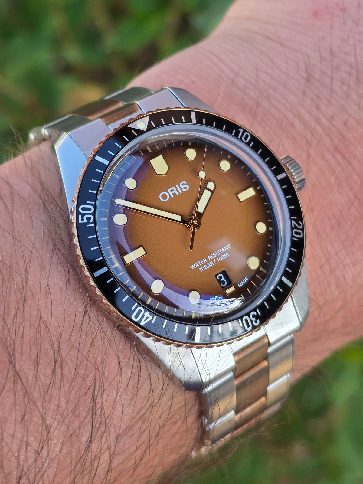 Oris Divers Sixty-Five Sunset Brown Dial - FULL SET - Nepurtat (Nou)