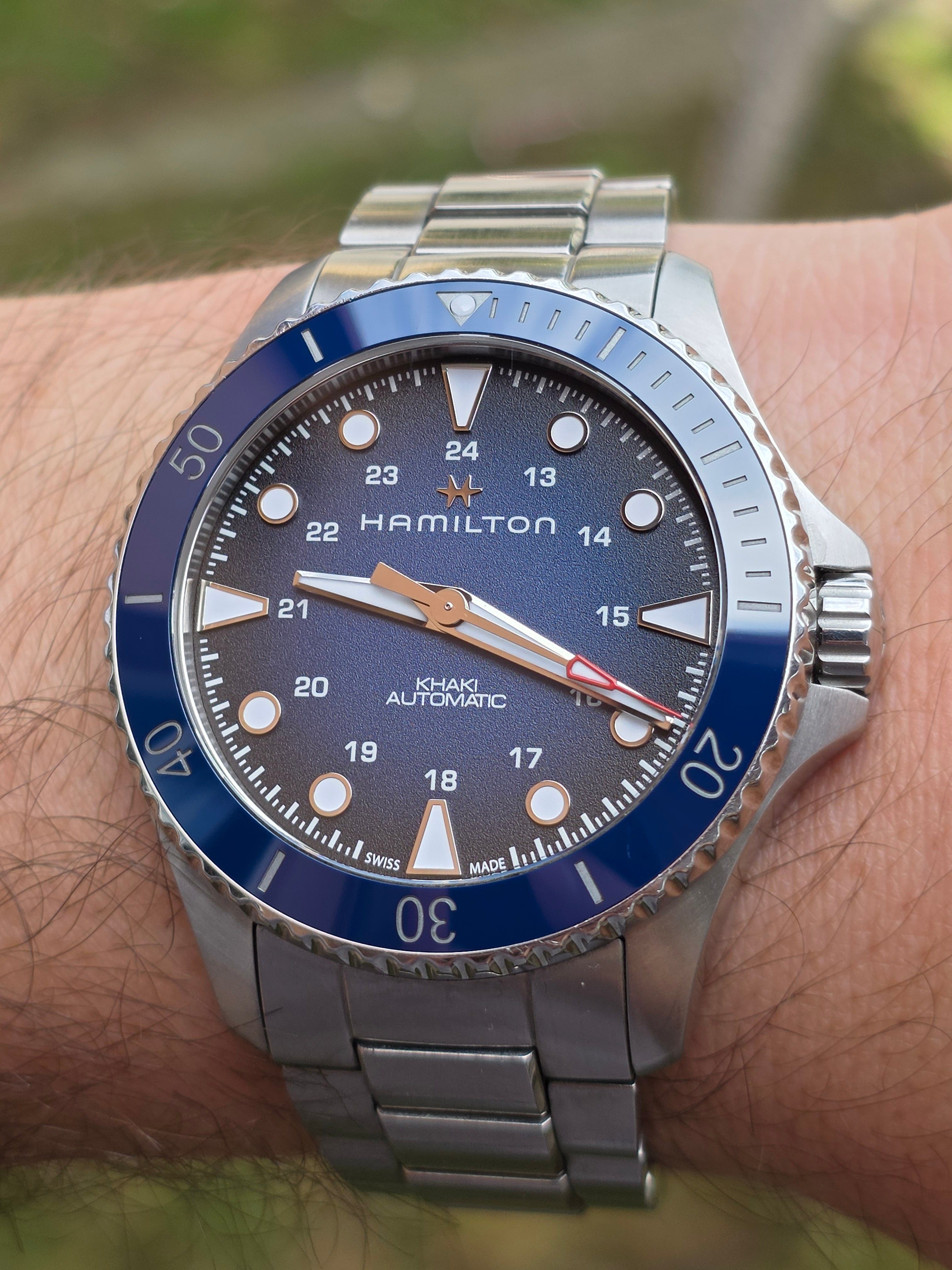 Ceas Automatic Hamilton Khaki Navy Scuba (Blue Dial)