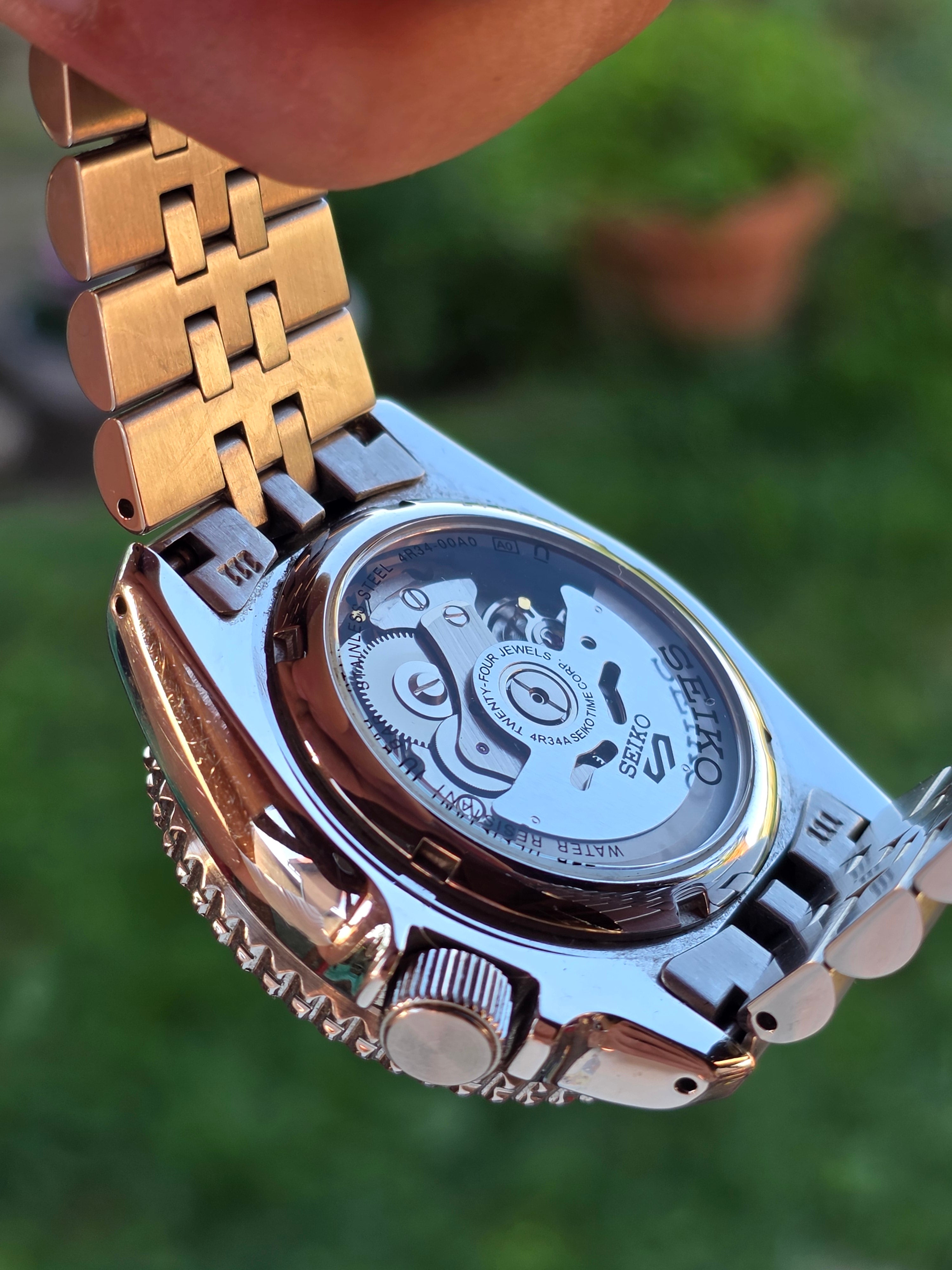 ⌚ Seiko 5 Sports GMT „Blueberry” (SSK003K1) – Pachet Complet