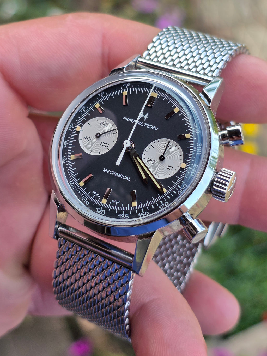 Ceas Hamilton American Classic Intra-Matic Chronograph H (Manual Wind)