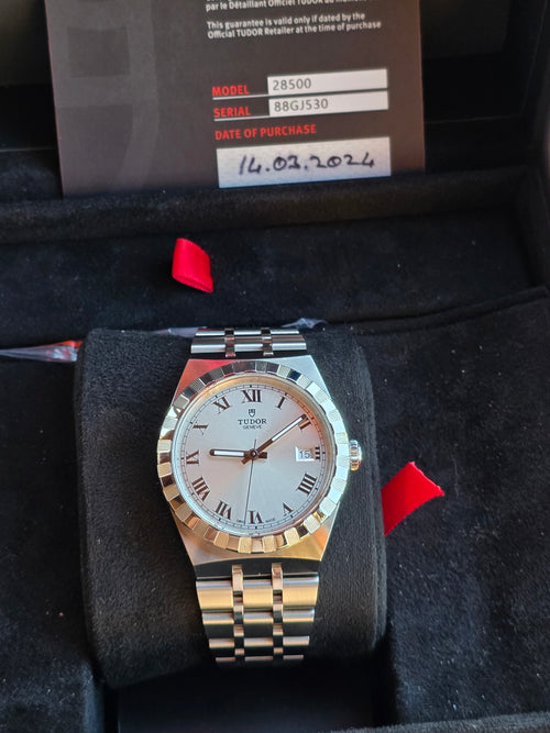 7Tudor Royal Date 38mm (Silver Dial) – Full Set 2024