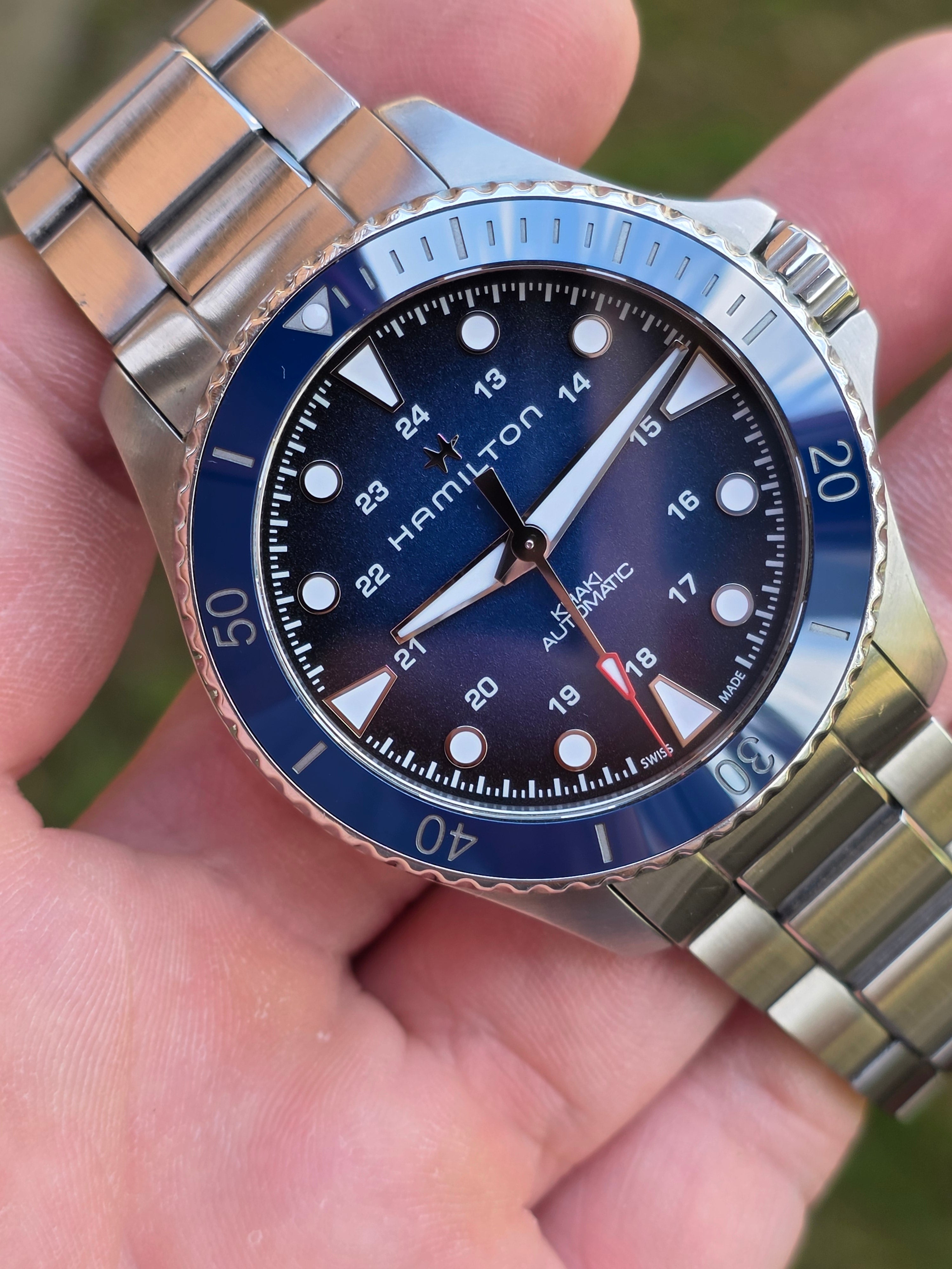 Ceas Automatic Hamilton Khaki Navy Scuba (Blue Dial)