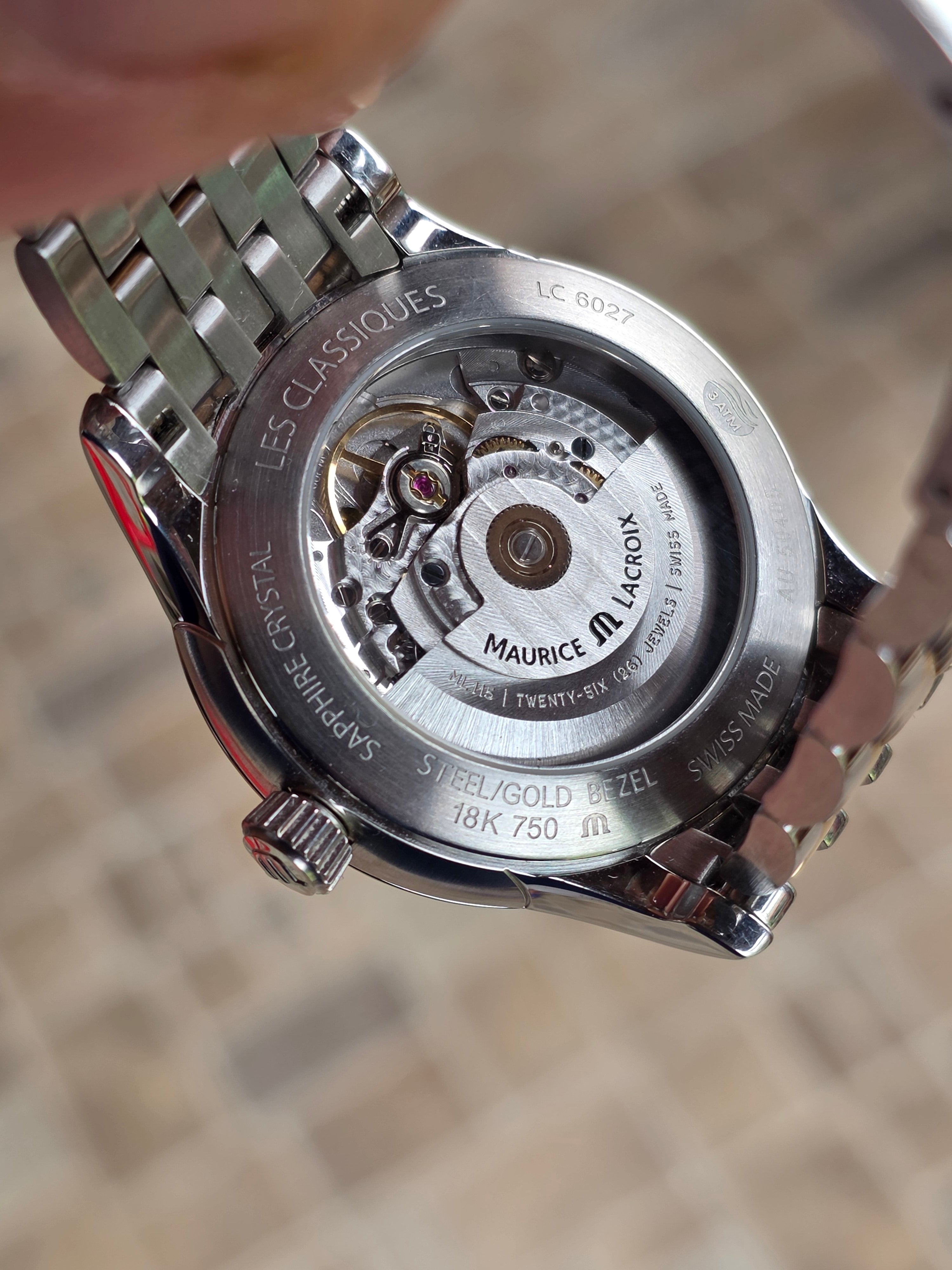 Maurice Lacroix Les Classiques Two-Tone Aur 18K – LC6027 – Full Set