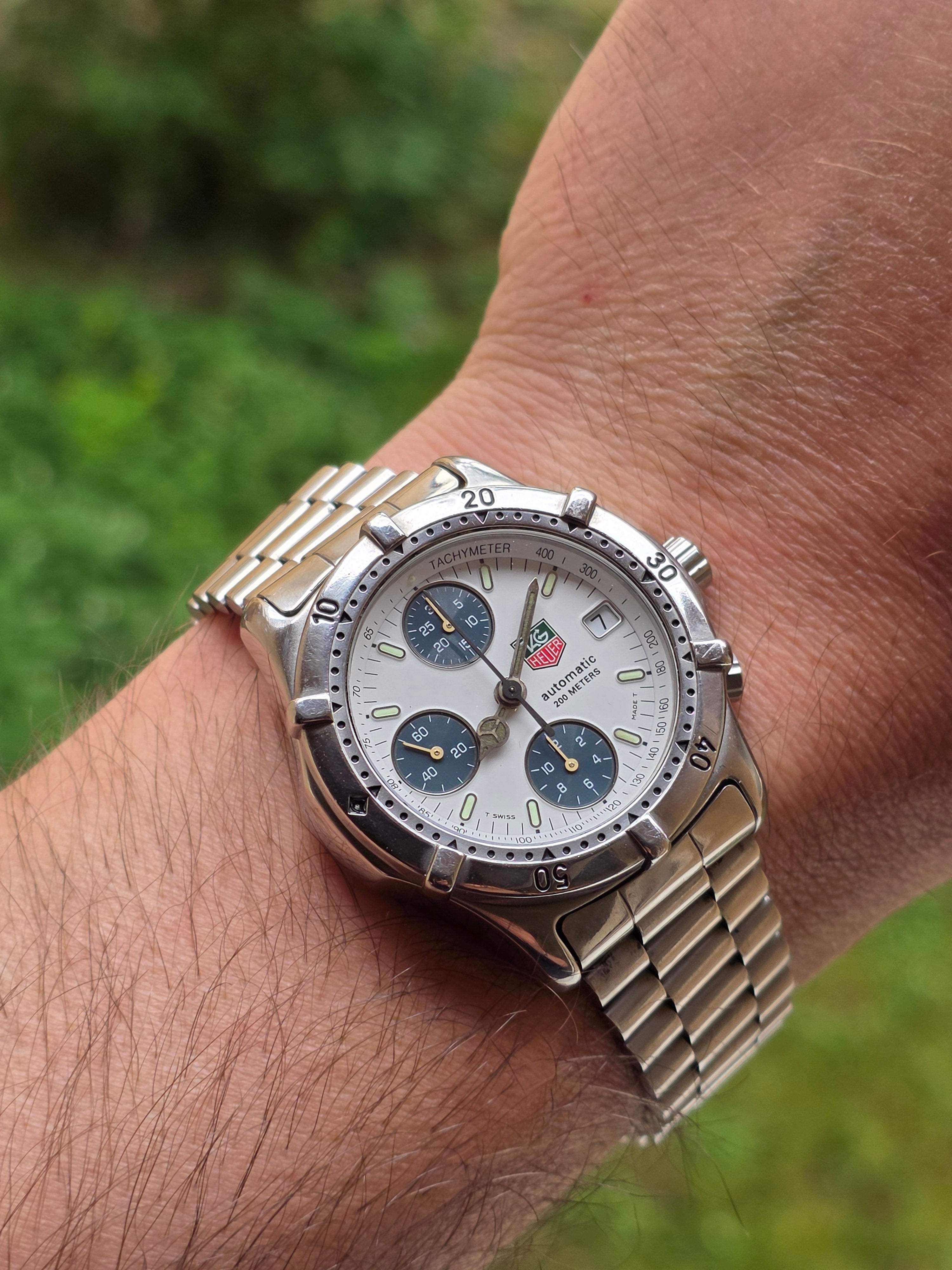 Vând TAG Heuer 2000 Series Automatic Chronograph – Ref. CE2118