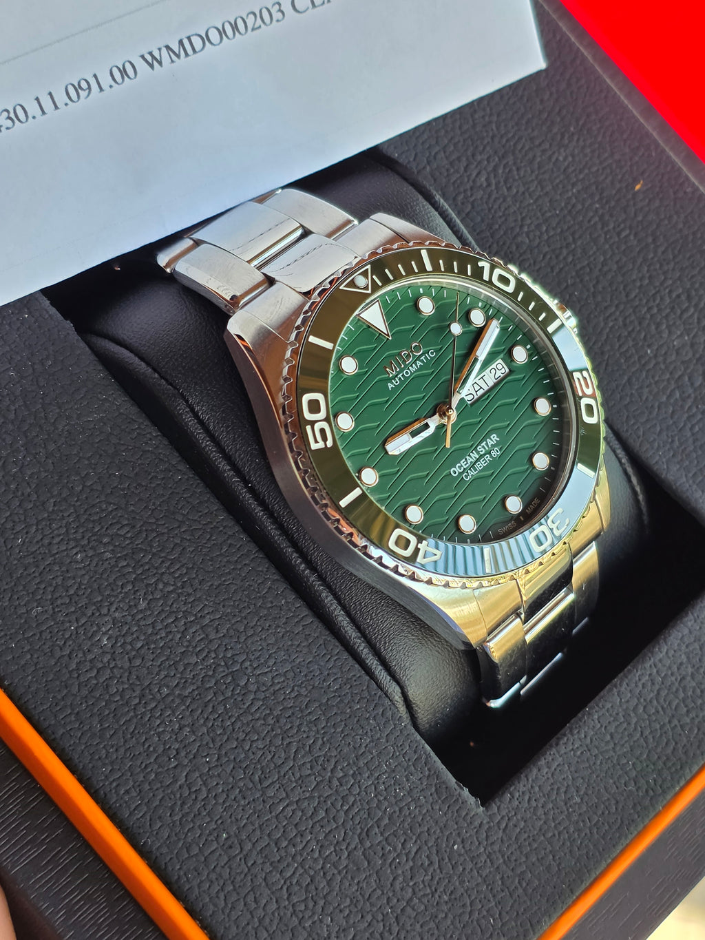 Mido Ocean Star 200 Green (Ref. M042.430.11.091.00)