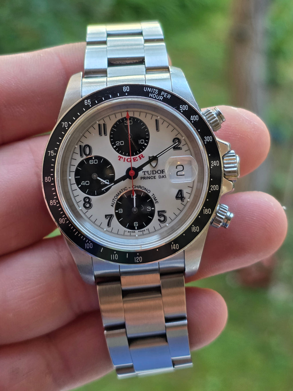 Tudor Prince Date Chronograph "Tiger" (Ref. 7926) – Cadran Panda