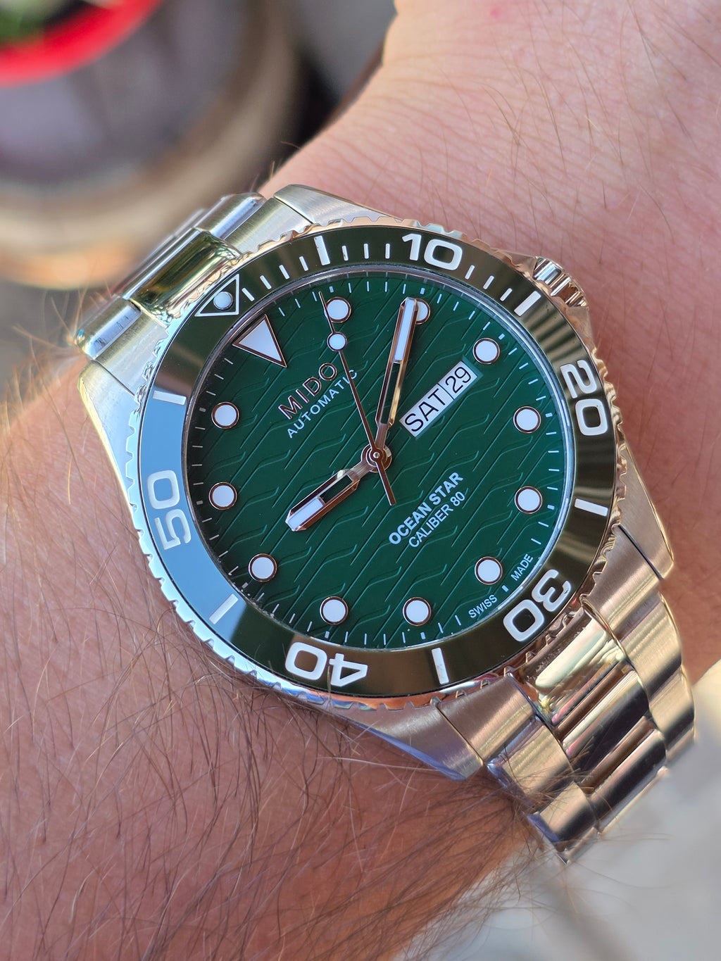 Mido Ocean Star 200 Green (Ref. M042.430.11.091.00)