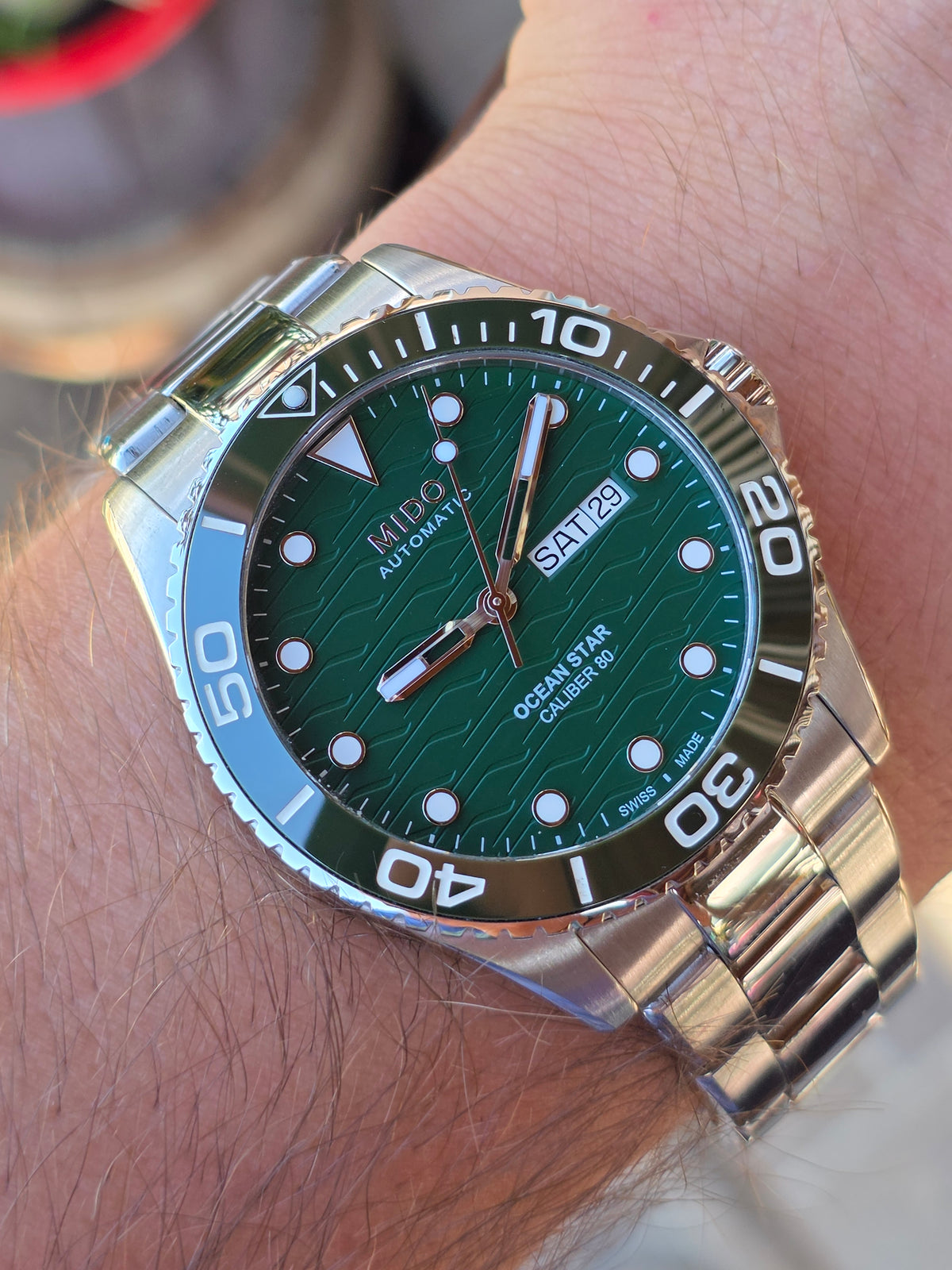 Mido Ocean Star 200 Green (Ref. M042.430.11.091.00)