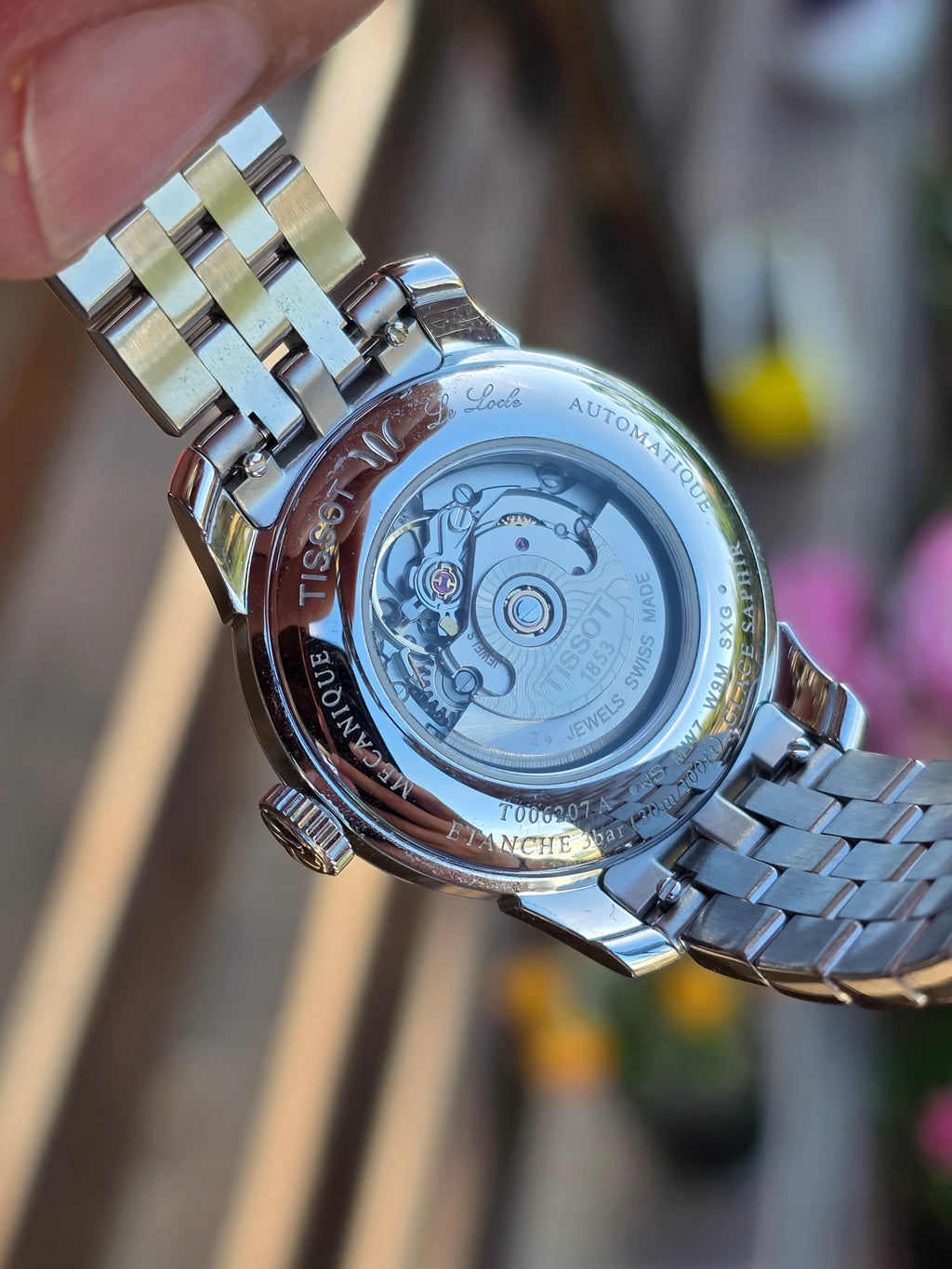 Ceas de Dama Tissot Le Locle Automatic (Ediție Aniversară / Diamante)