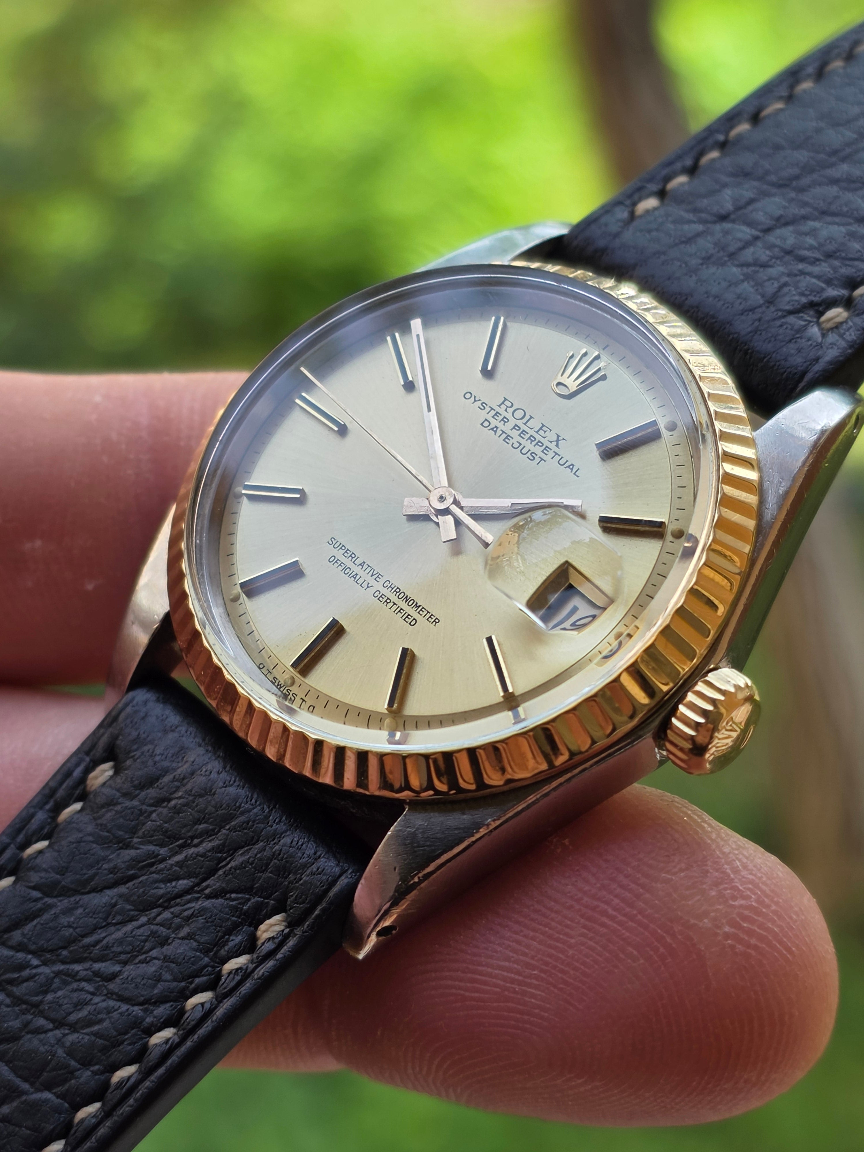 👑 ROLEX Datejust 36mm Vintage (Ref. 1601) – An 1972 – Calibrul 1570