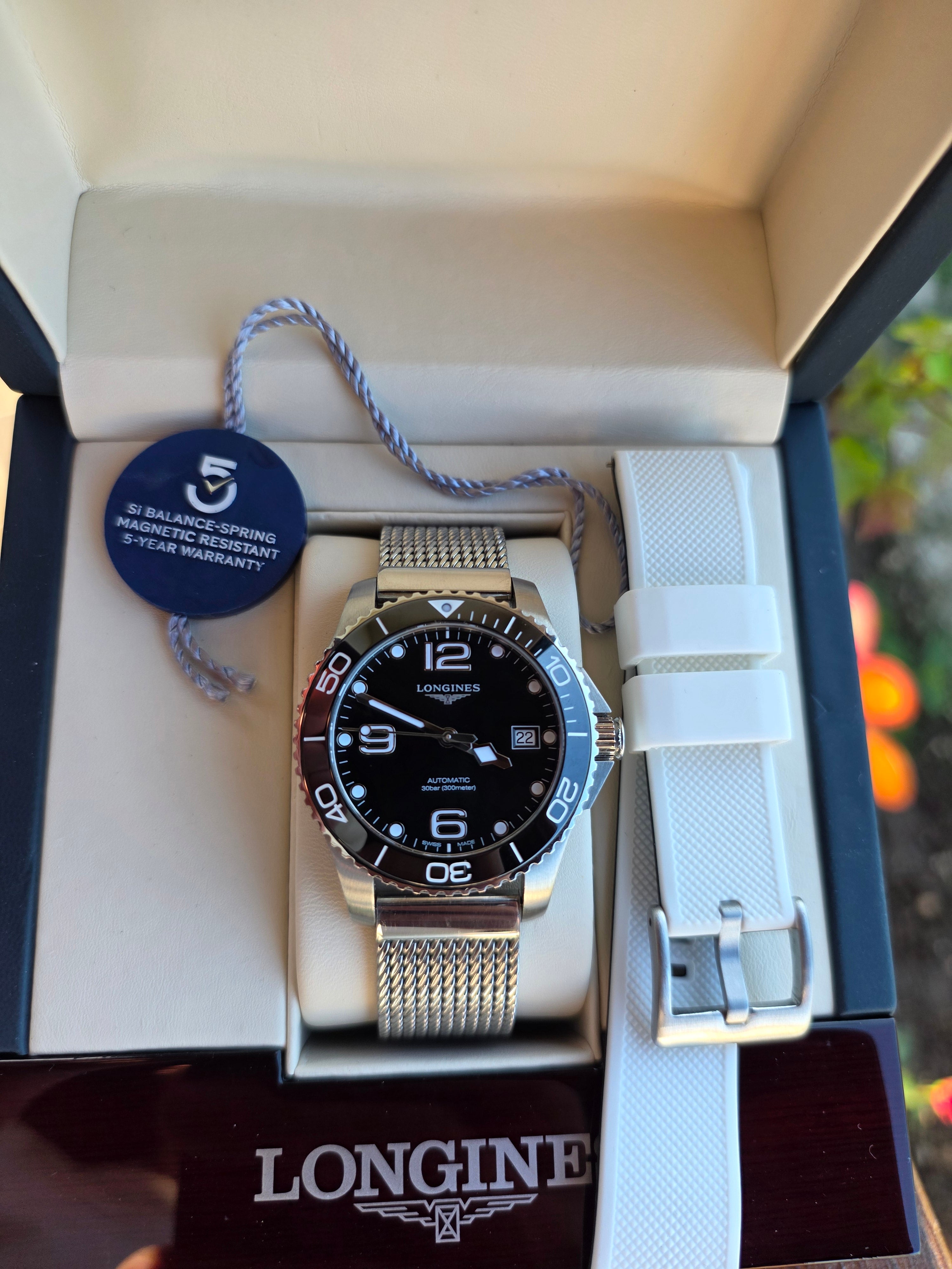 Vand Longines HydroConquest Ceramic Automatic 39mm (Full Set)