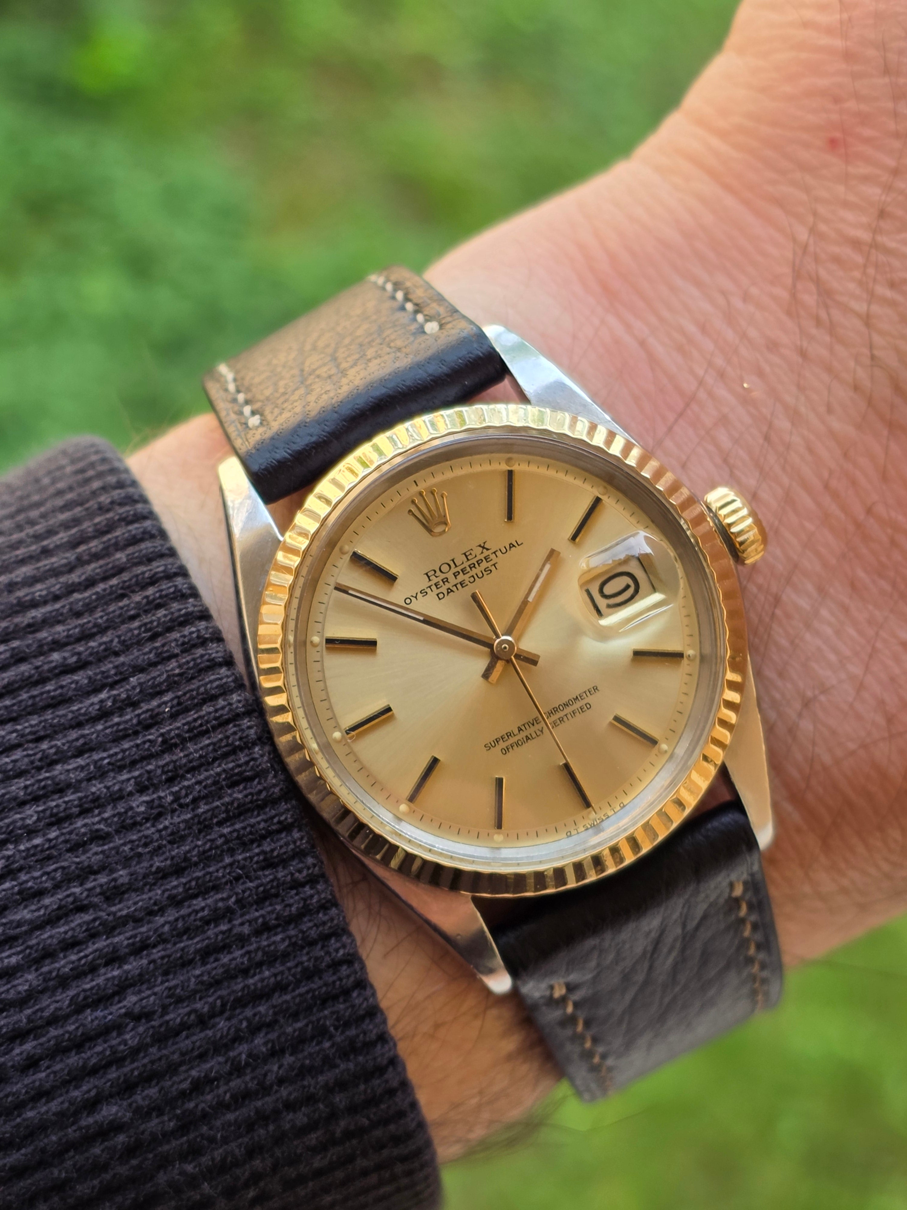 👑 ROLEX Datejust 36mm Vintage (Ref. 1601) – An 1972 – Calibrul 1570